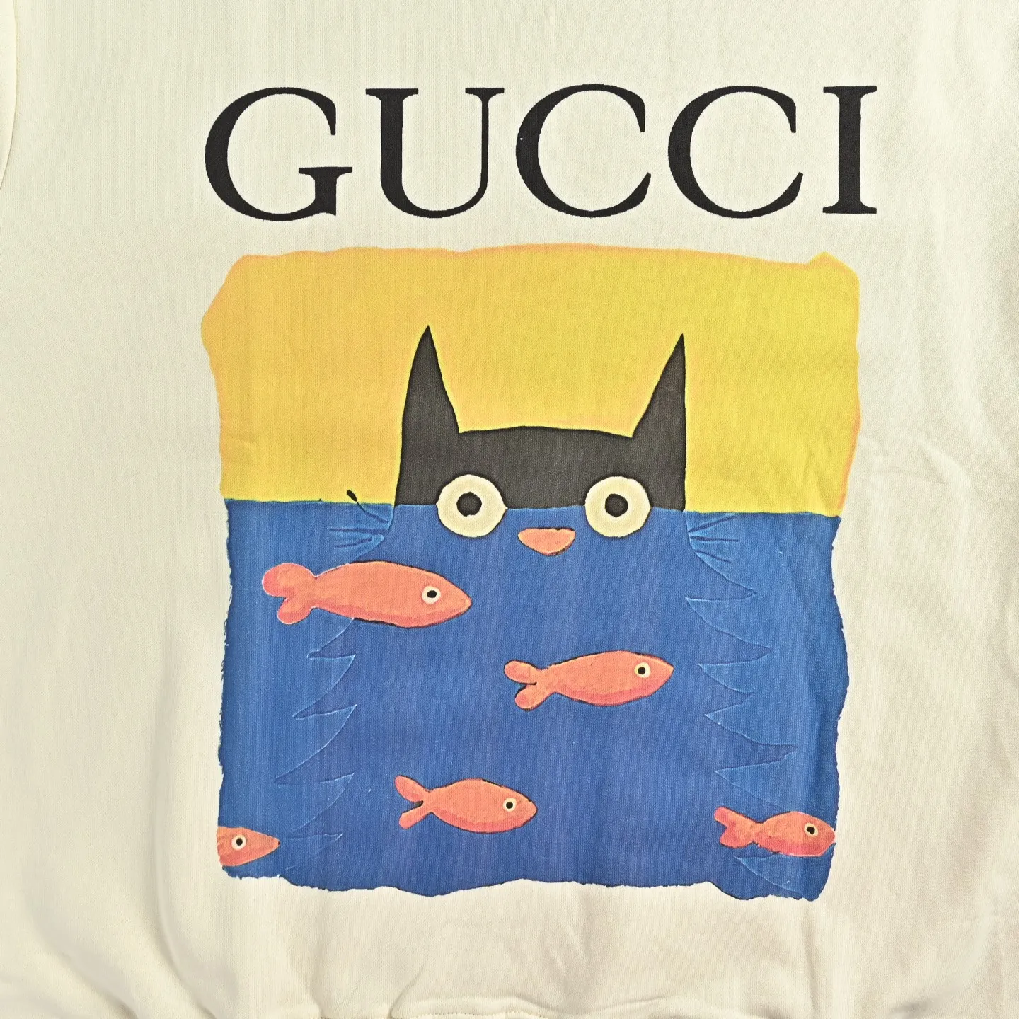Gucci/Gucci Fun Cartoon Series Round Neck Sweatshirt
