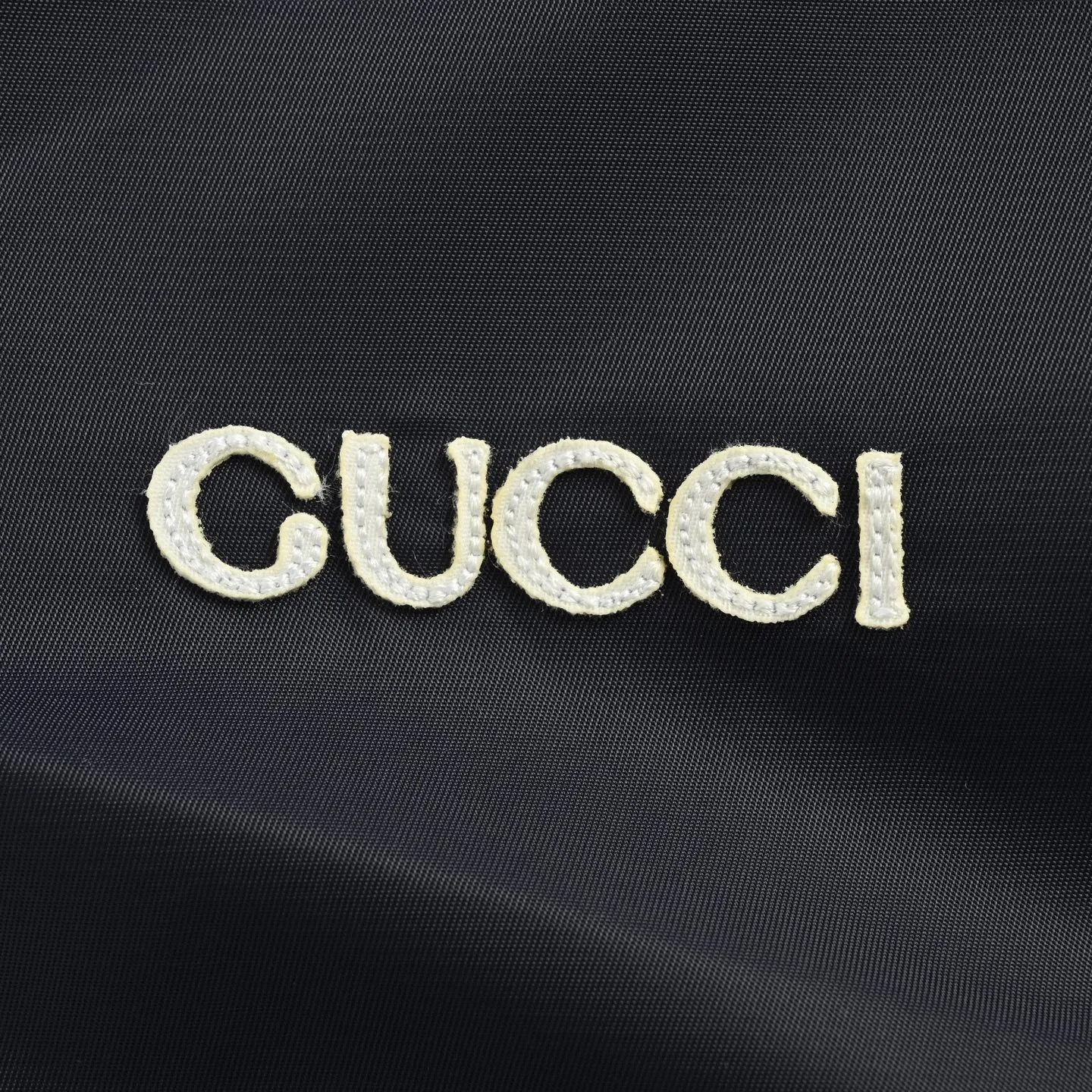 Gucci/Gucci twill nylon windproof collar hooded jacket