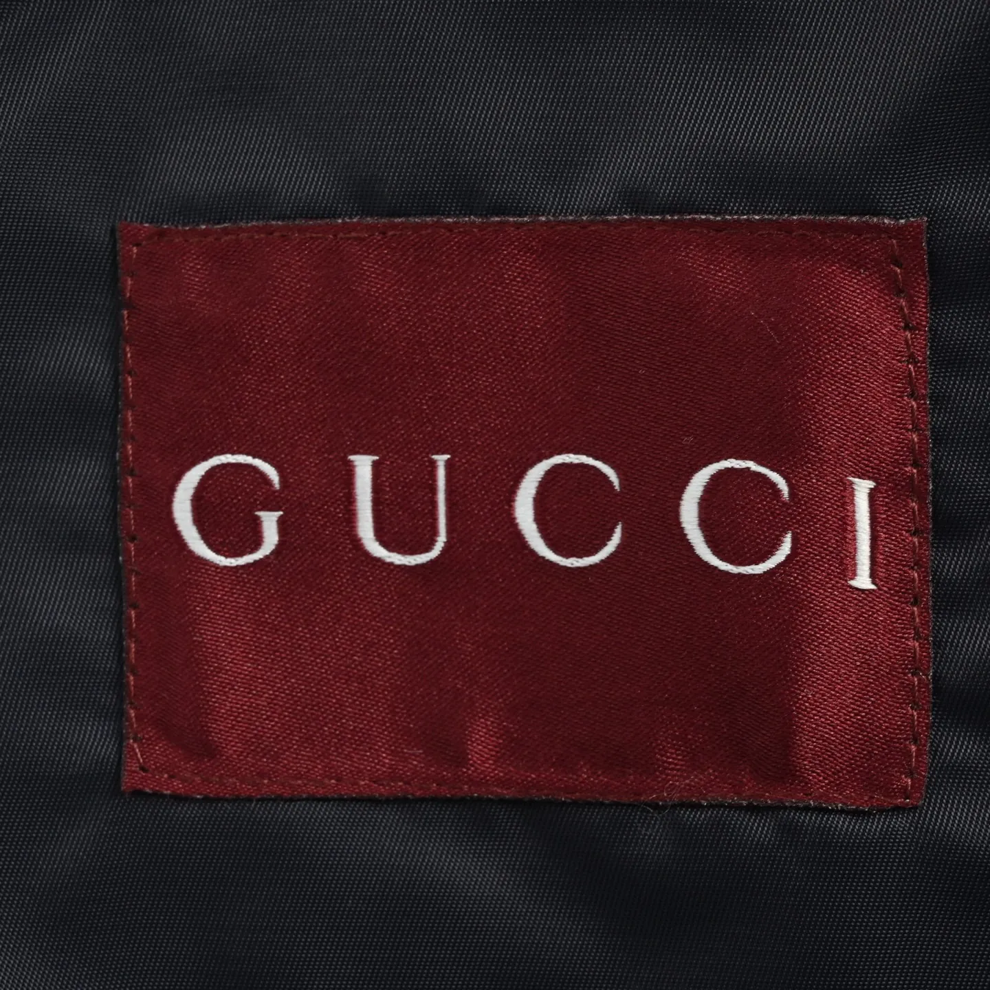 Gucci/Gucci twill nylon windproof collar hooded jacket