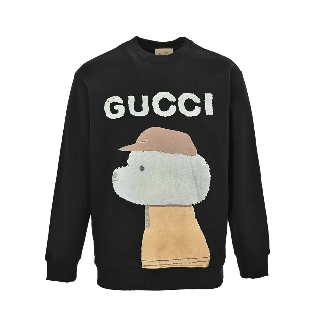 Gucci/Gucci 24Fw Fun Cartoon Series Printed Round Neck Sweatshirt