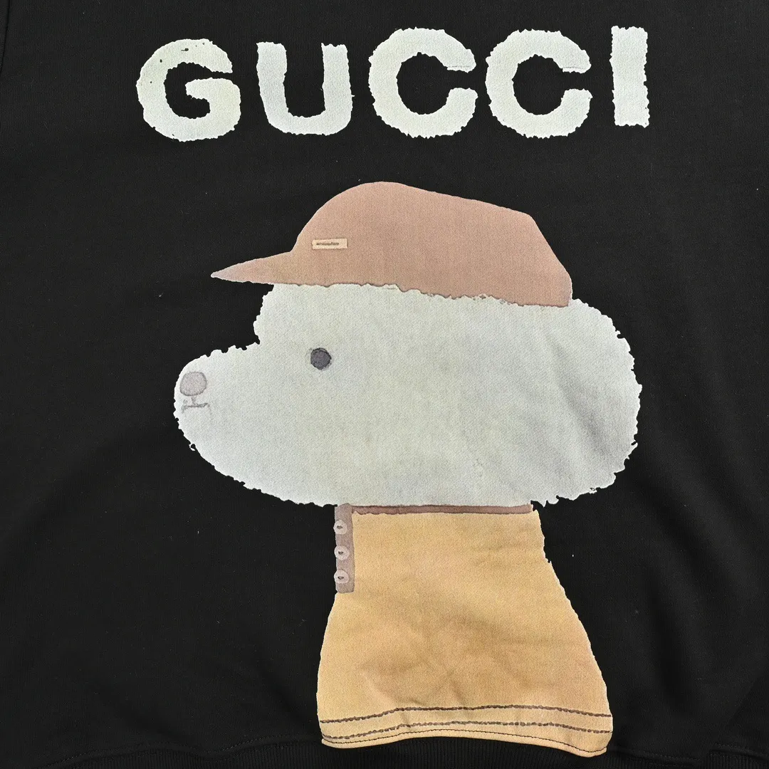 Gucci/Gucci 24Fw Fun Cartoon Series Printed Round Neck Sweatshirt