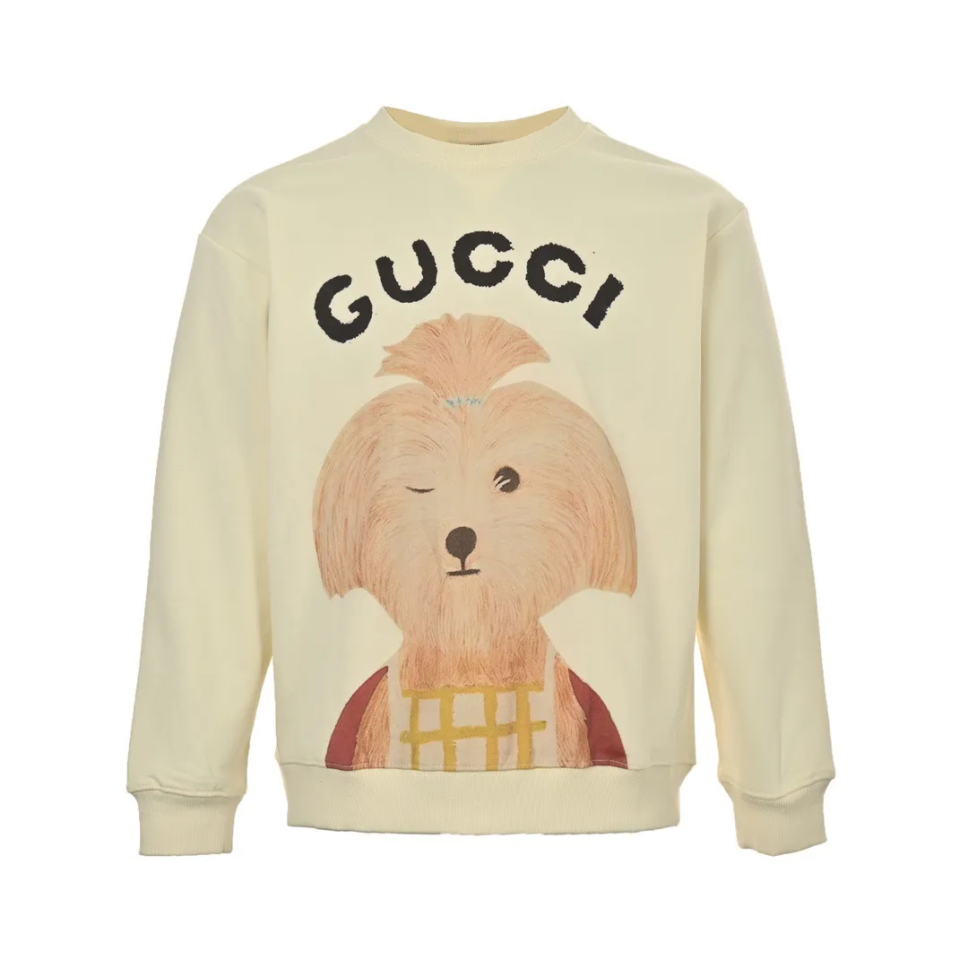 Gucci/Gucci 24Fw Fun Cartoon Series Printed Round Neck Sweatshirt