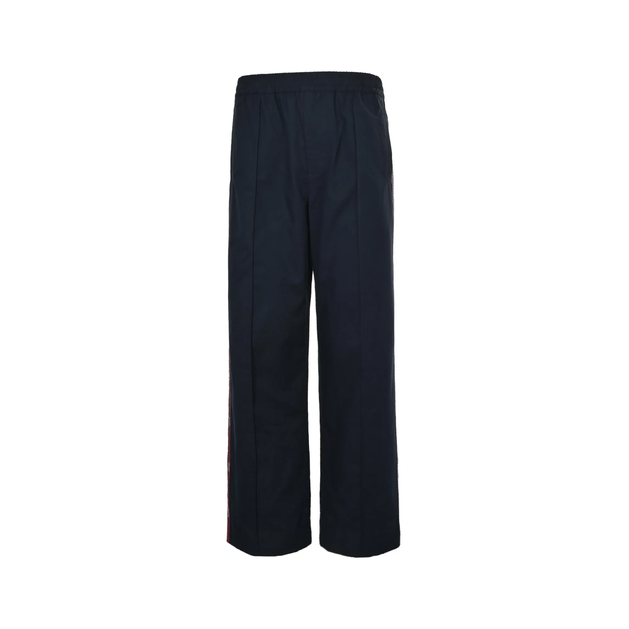 Gucci/Gucci side red stripe web trim sports trousers