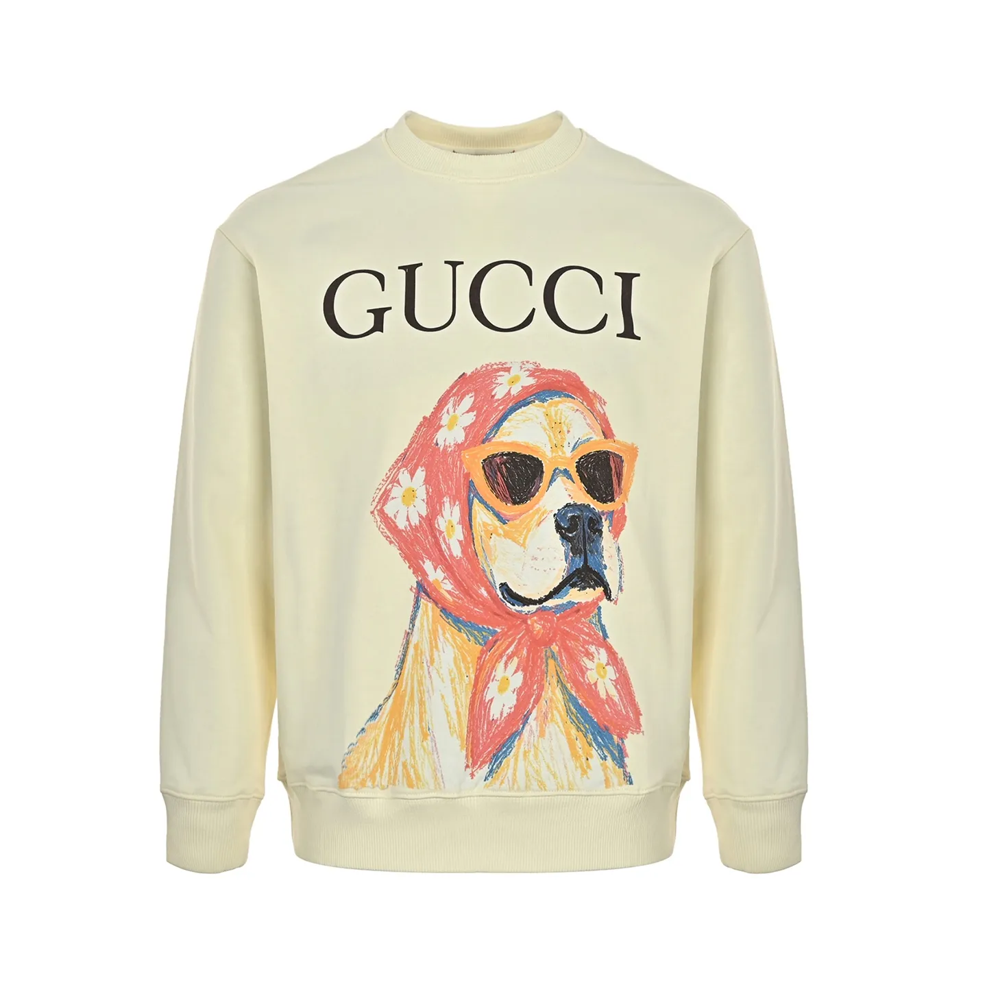 Gucci/Gucci Fun Cartoon Series Printed Round Neck Sweatshirt