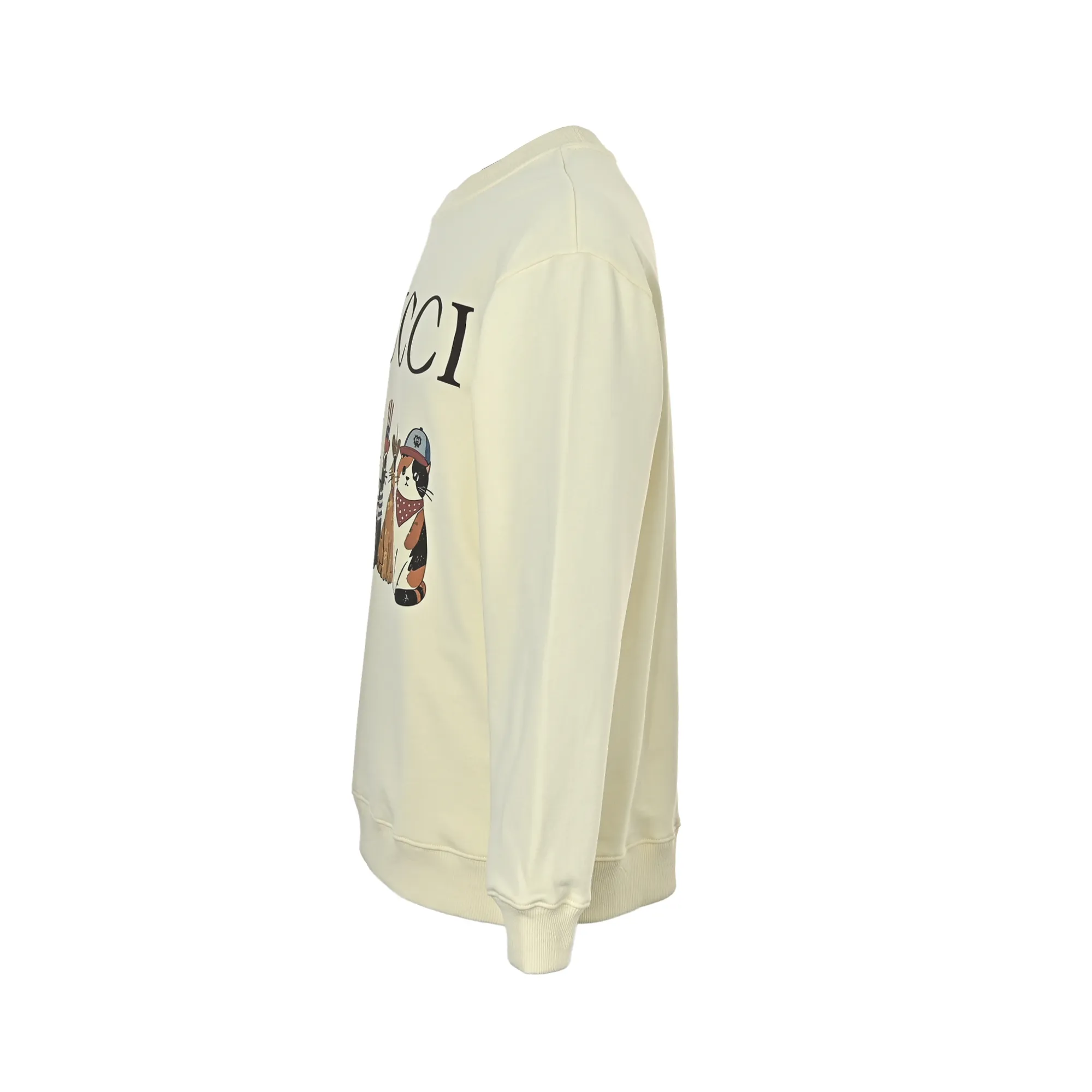 Gucci/Gucci Fun Cartoon Series Printed Round Neck Sweatshirt