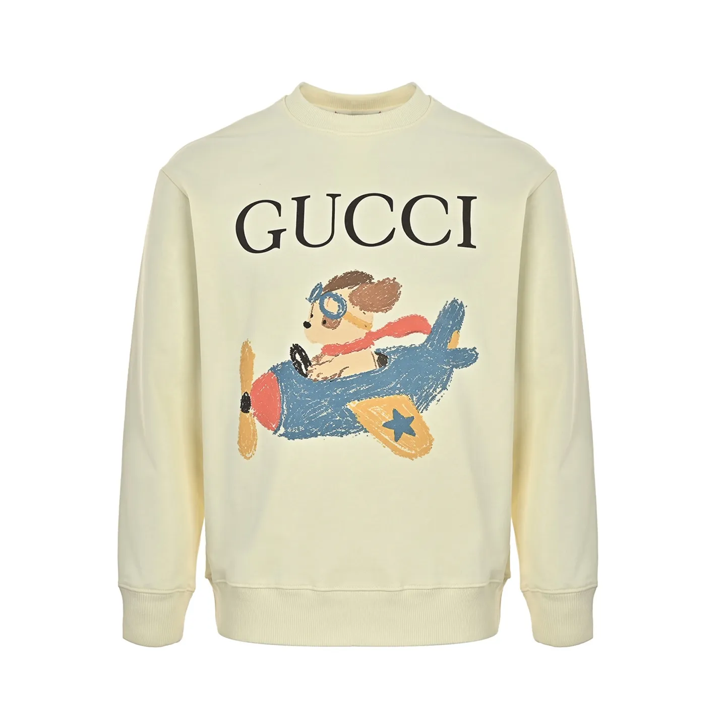 Gucci/Gucci Fun Cartoon Series Printed Round Neck Sweatshirt