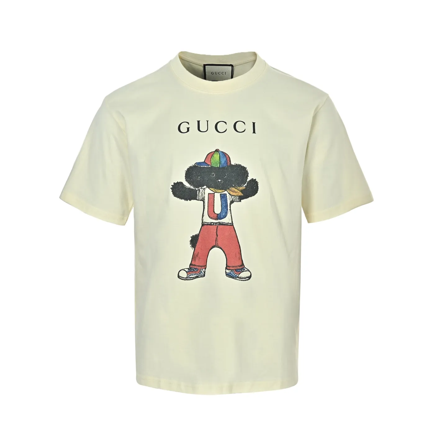 Gucci/Gucci 26ss fun cartoon print short sleeves