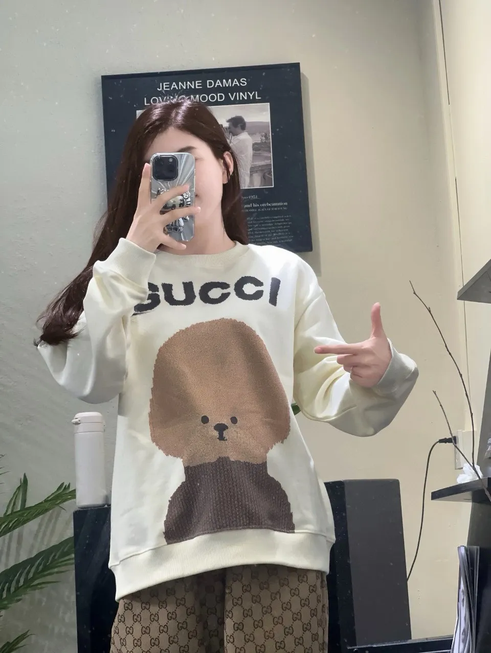 Gucci/Gucci 24Fw Fun Cartoon Series Printed Round Neck Sweatshirt