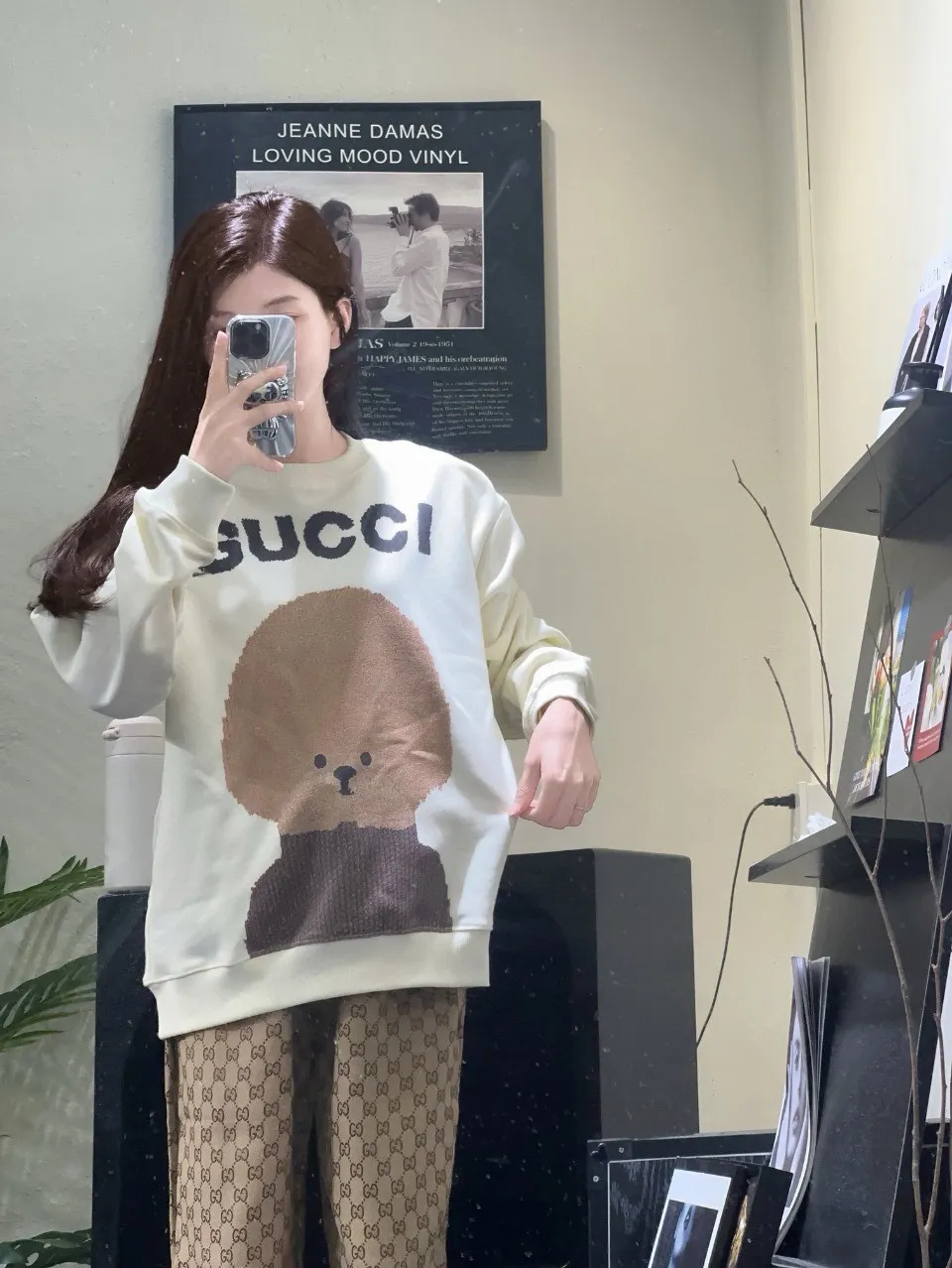 Gucci/Gucci 24Fw Fun Cartoon Series Printed Round Neck Sweatshirt