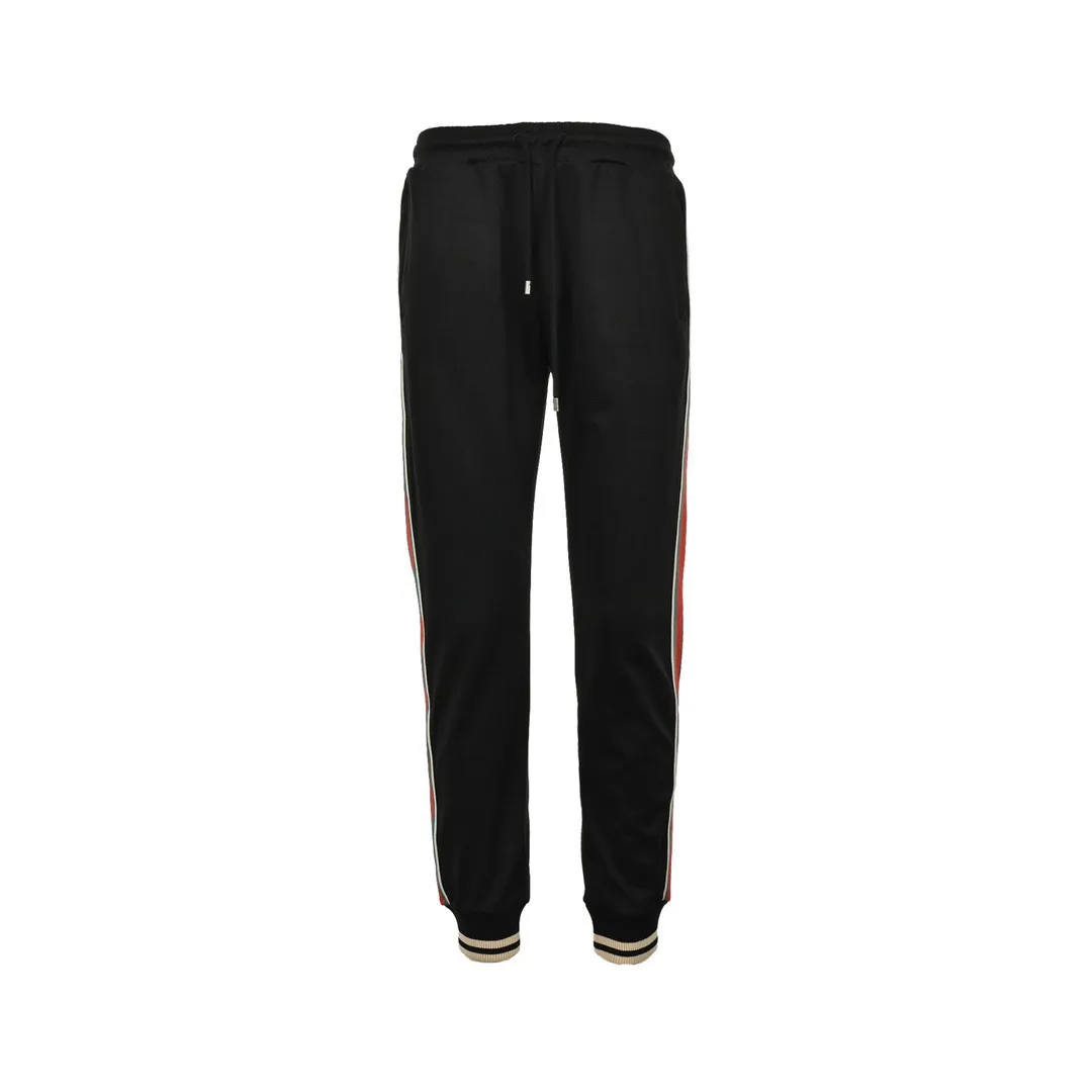 Gucci/Gucci Classic red and green webbing suit trousers