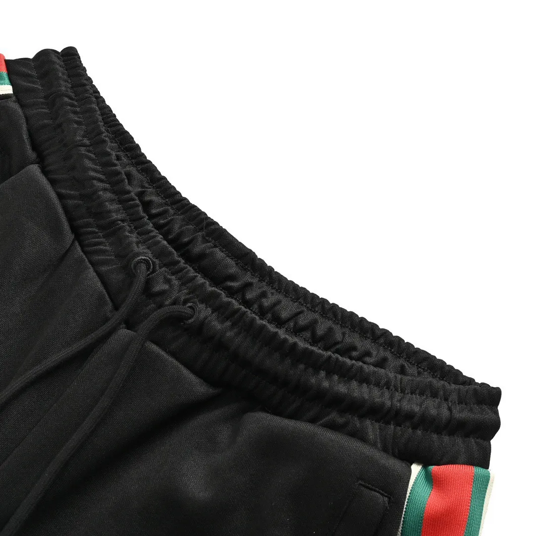 Gucci/Gucci Classic red and green webbing suit trousers