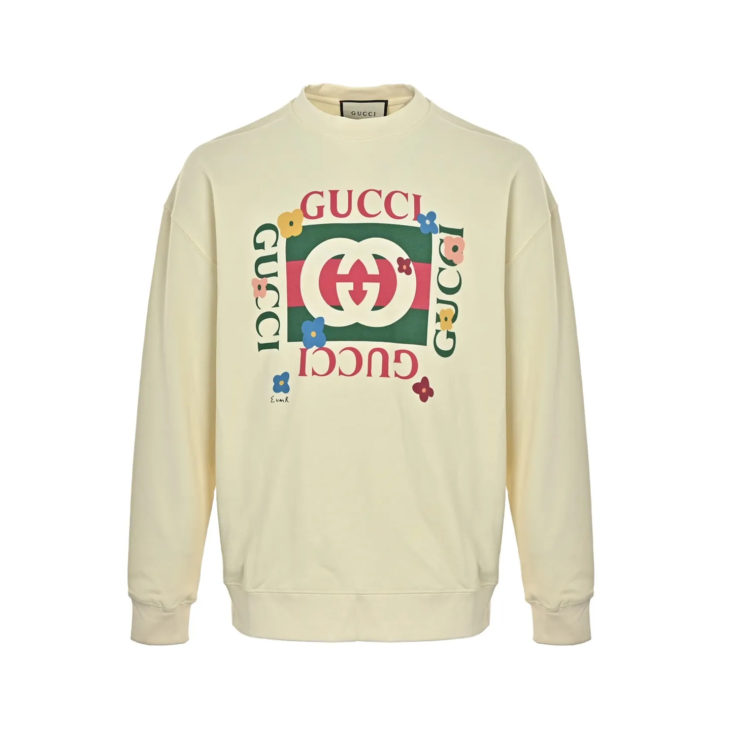 Gucci/Gucci 26ss fun cartoon print crew neck sweatshirt