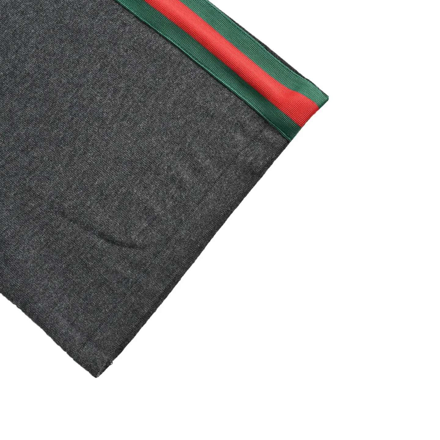 Gucci/Gucci red and green webbing wool suit trousers