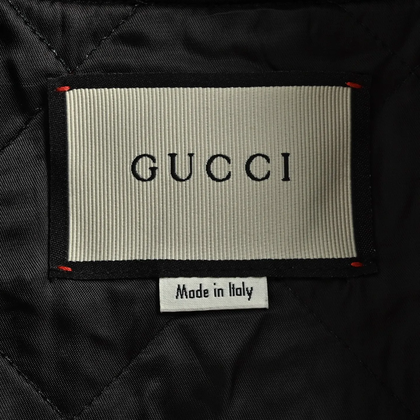 Gucci/Gucci all-over old flower jacquard baseball jacket with embroidered badge on the back