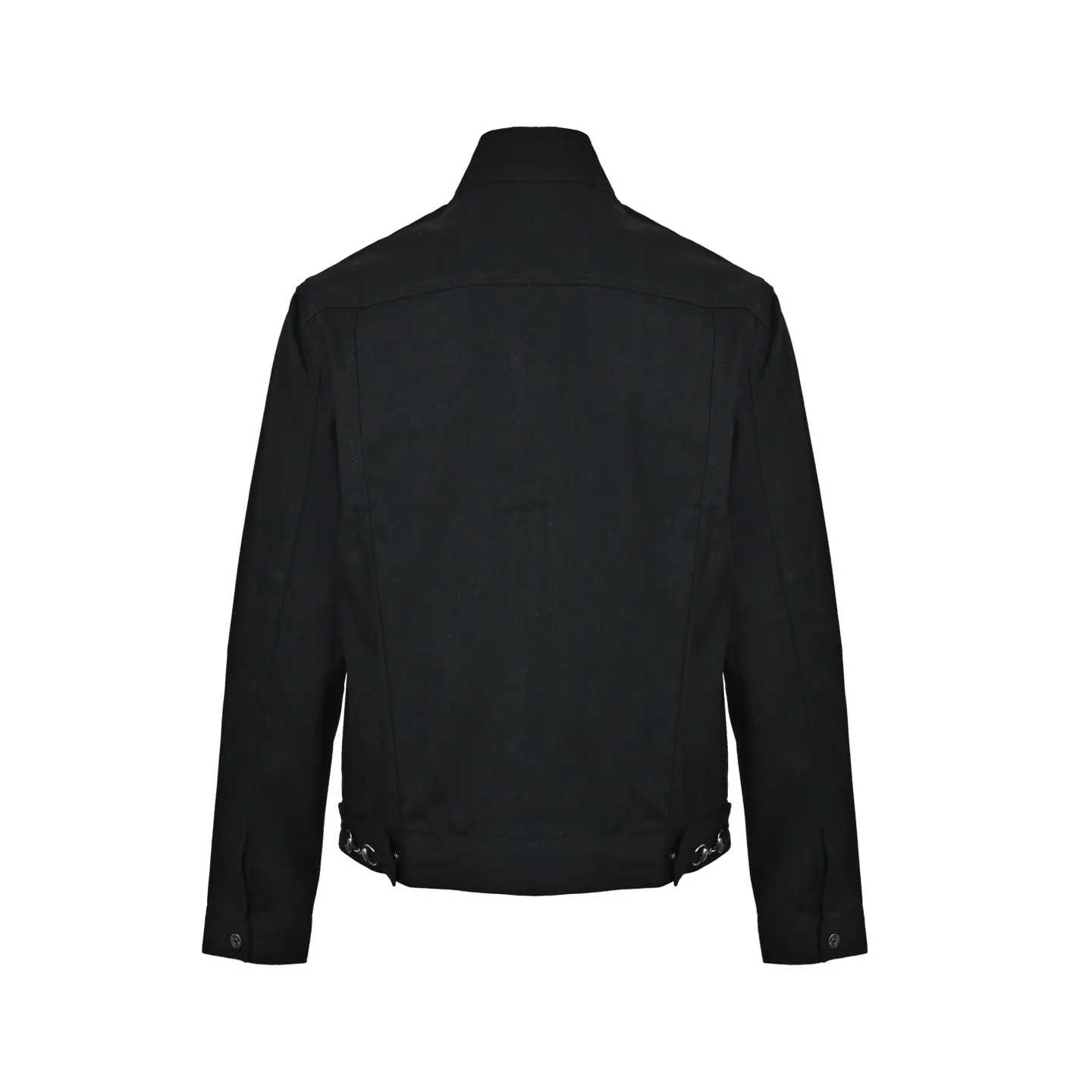 Gucci/Gucci hem lock horseshoe buckle stand collar motorcycle jacket jacket