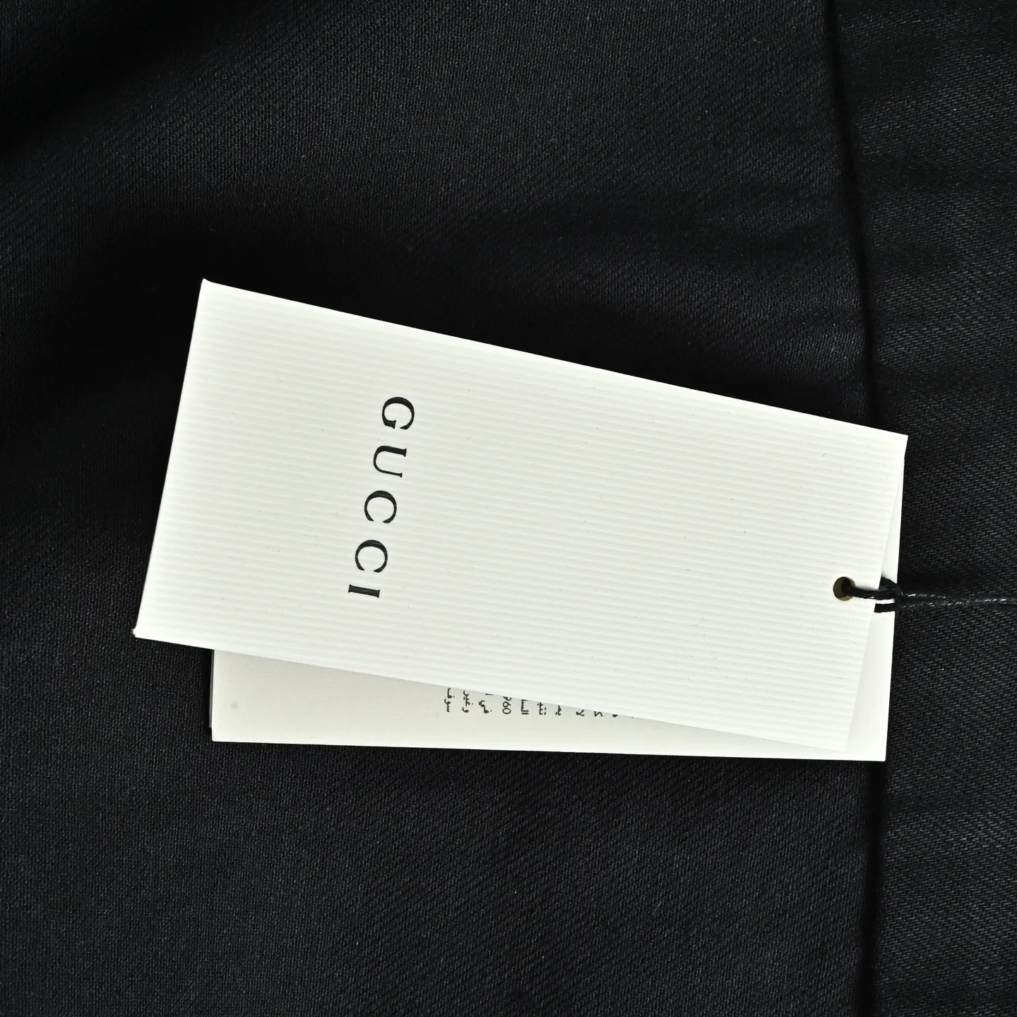 Gucci/Gucci hem lock horseshoe buckle stand collar motorcycle jacket jacket