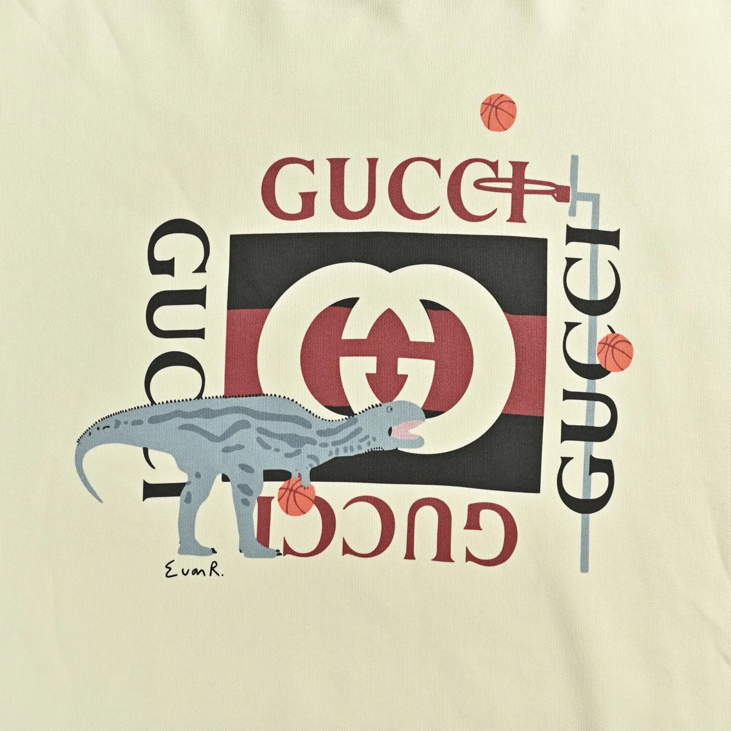 Gucci/Gucci 26ss fun cartoon print crew neck sweatshirt