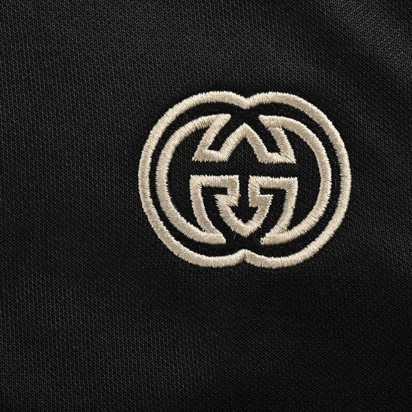 Gucci/Gucci 24Fw hollow double G embroidered half-zip school uniform suit jacket