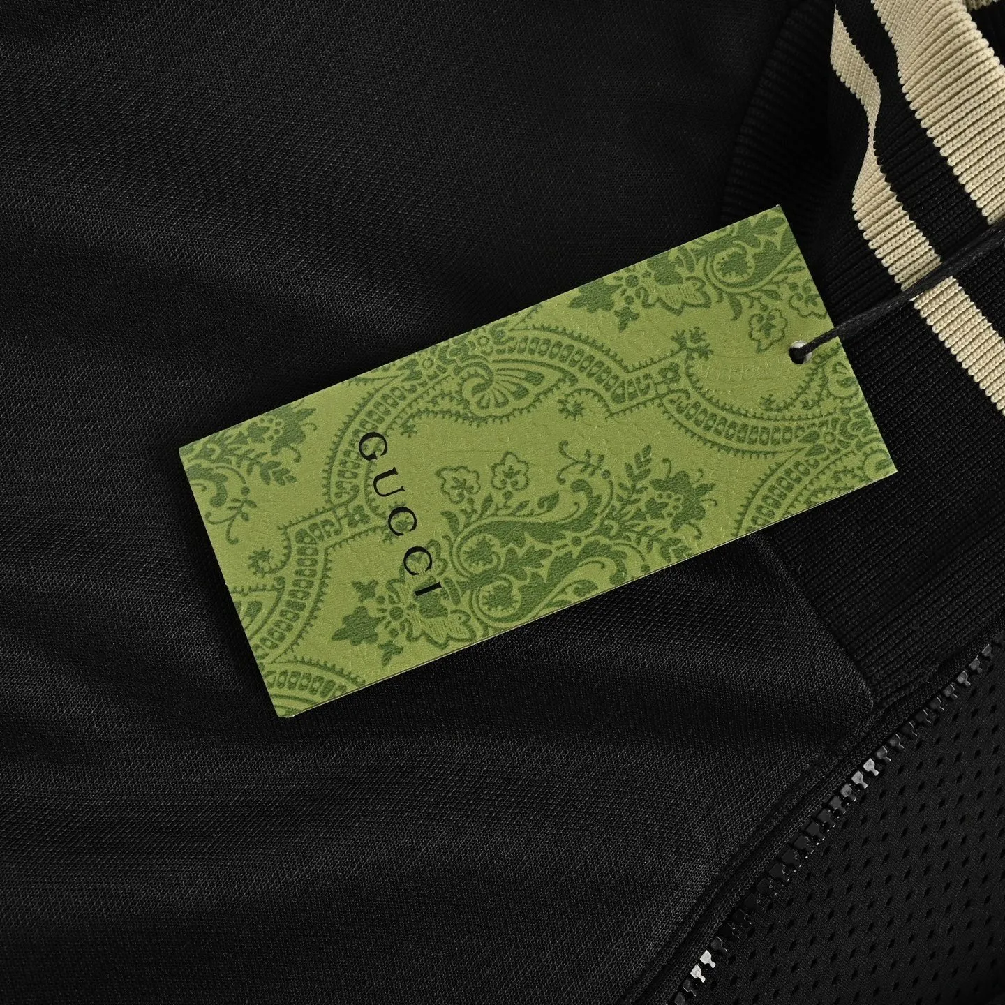 Gucci/Gucci 24Fw hollow double G embroidered half-zip school uniform suit jacket