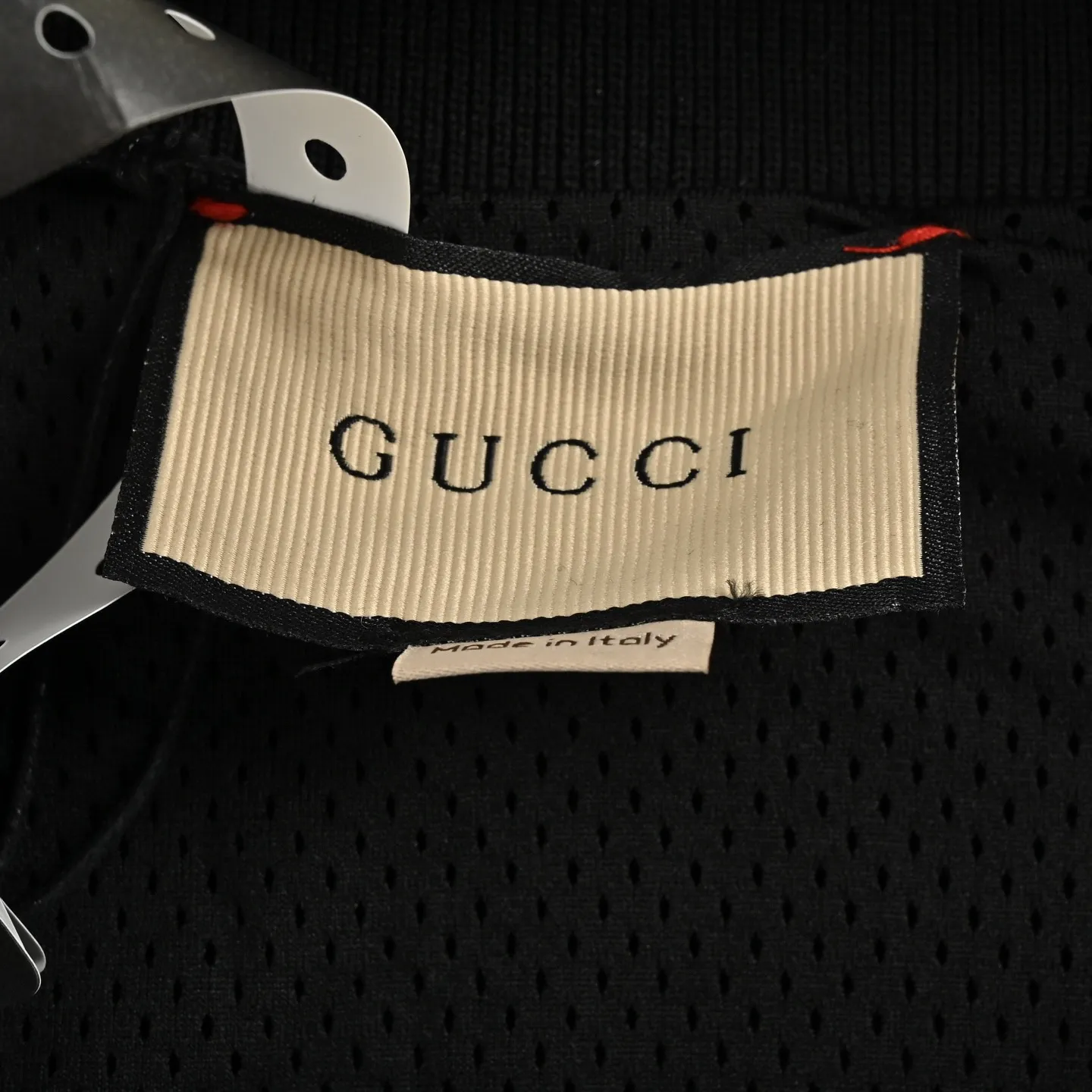 Gucci/Gucci 24Fw hollow double G embroidered half-zip school uniform suit jacket