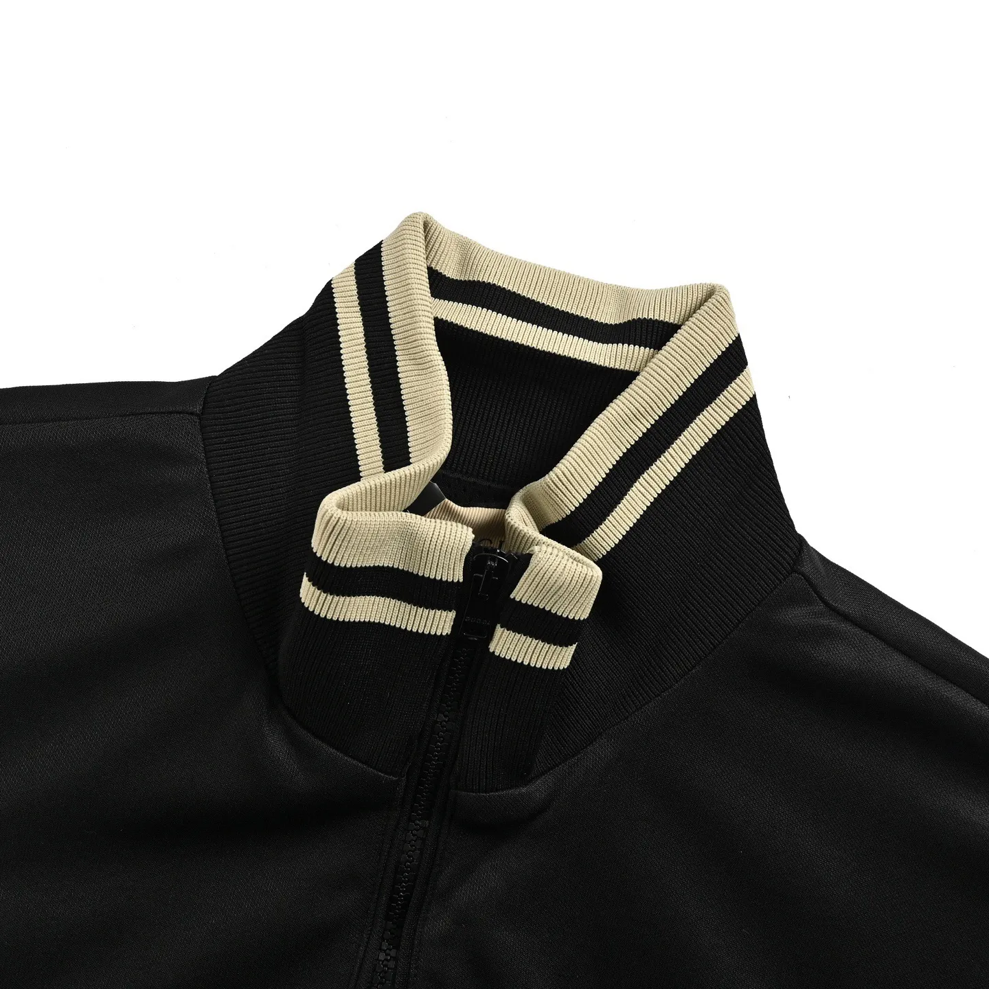 Gucci/Gucci 24Fw hollow double G embroidered half-zip school uniform suit jacket