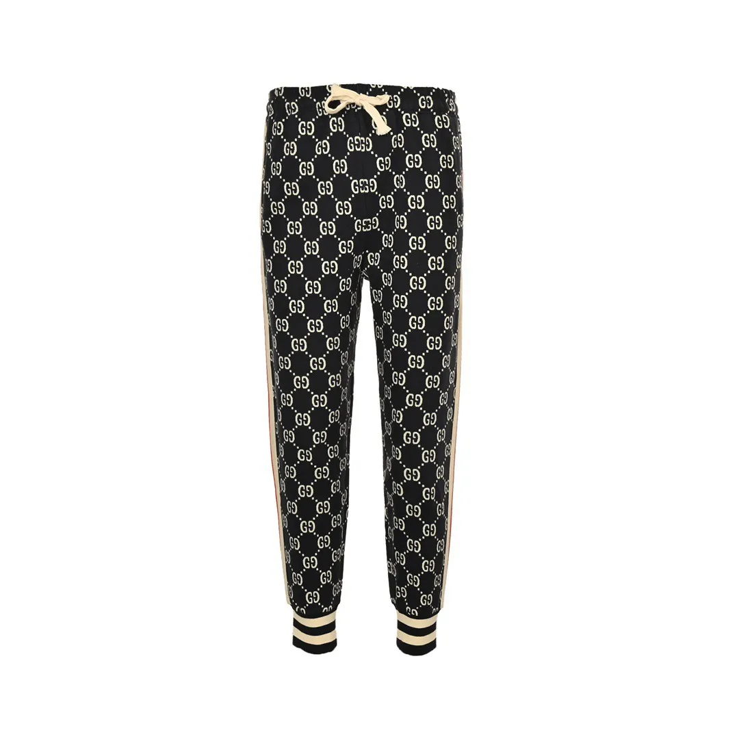 Gucci/Gucci Classic all-over jacquard logo suit trousers
