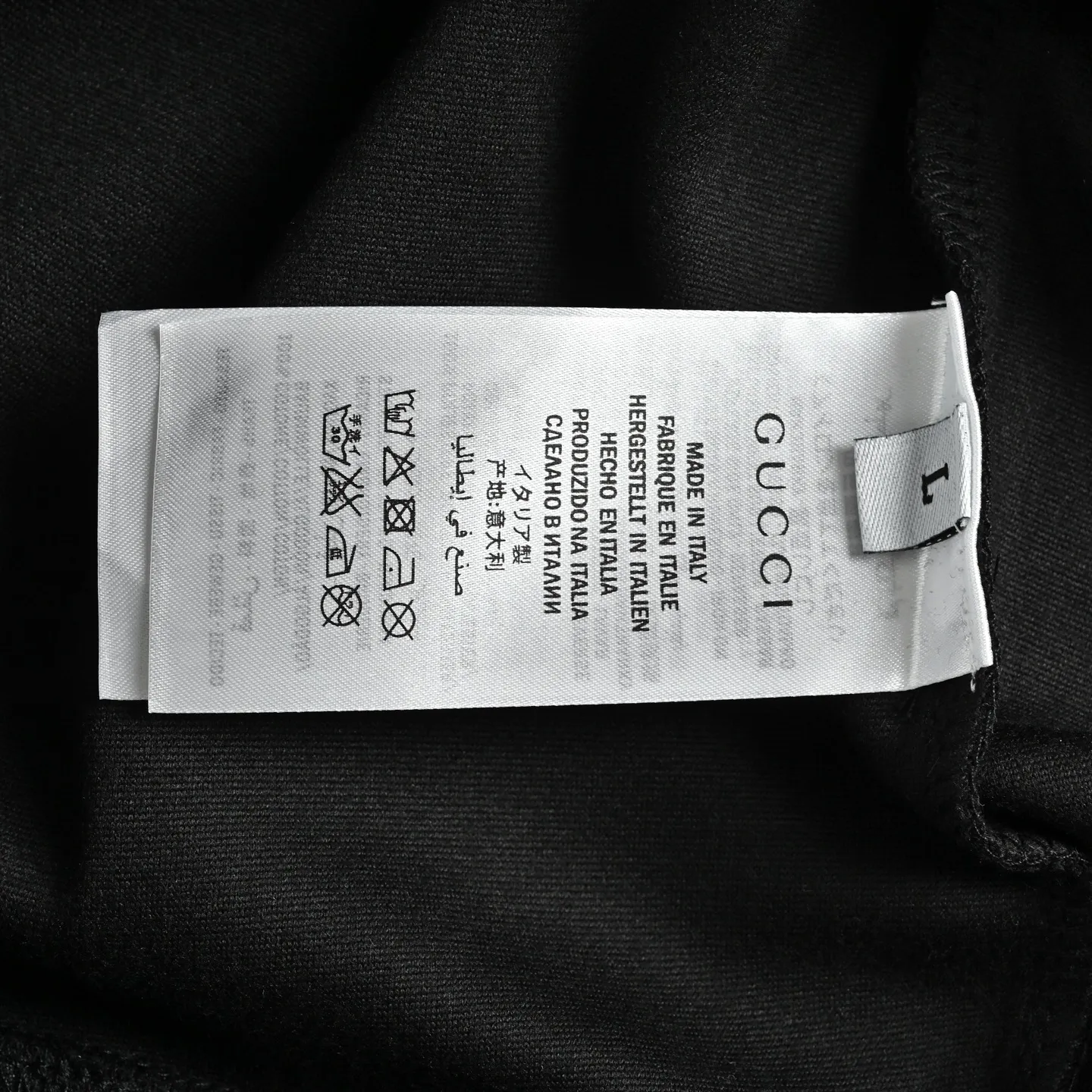 Gucci/Gucci pocket old flower patch round neck sweatshirt