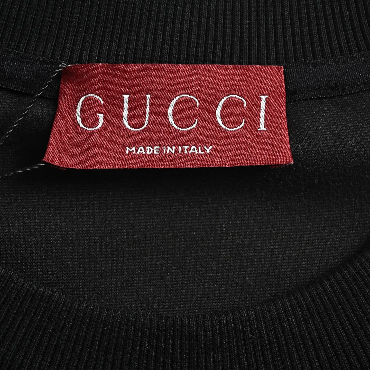 Gucci/Gucci pocket old flower patch round neck sweatshirt