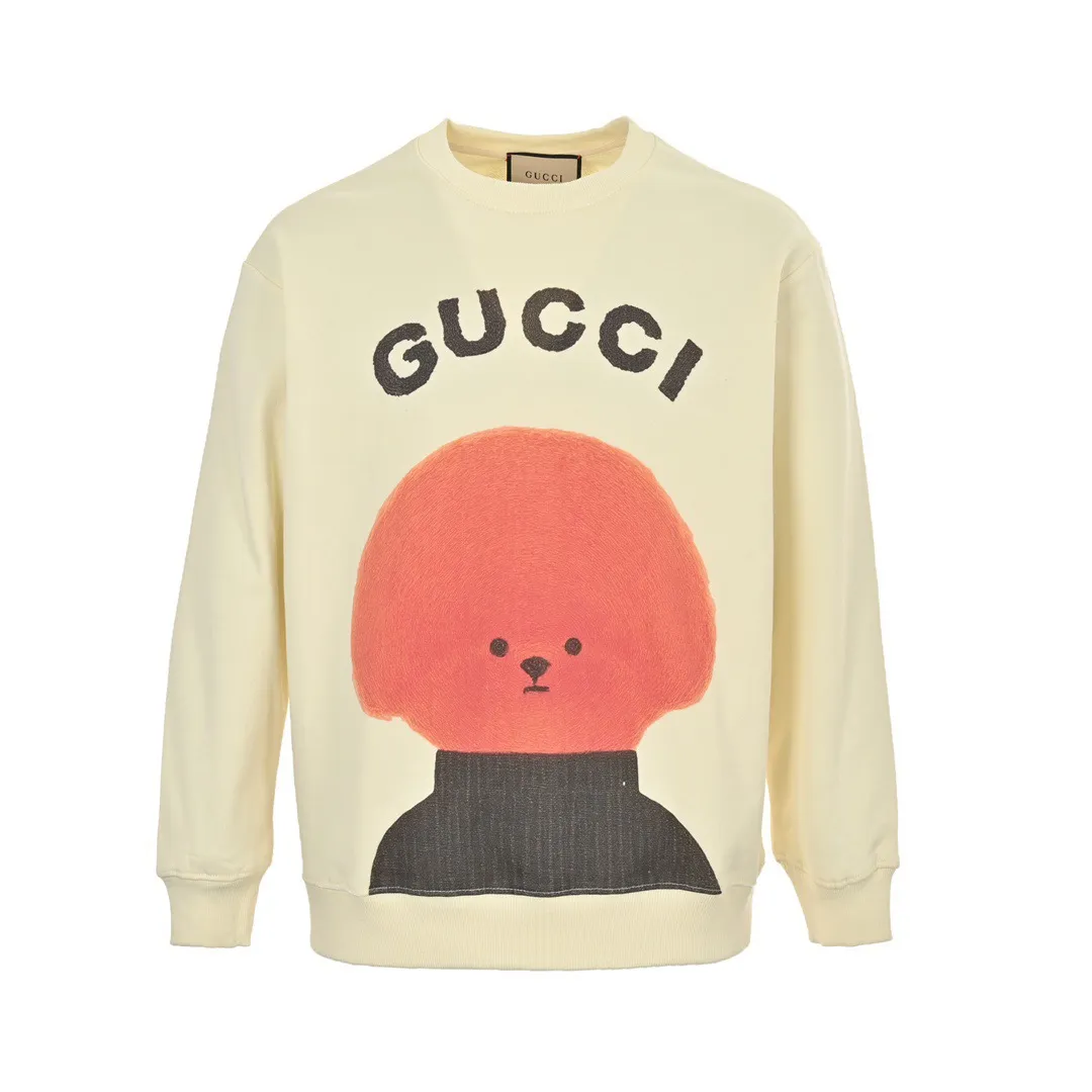 Gucci/Gucci 24Fw Fun Cartoon Series Printed Round Neck Sweatshirt