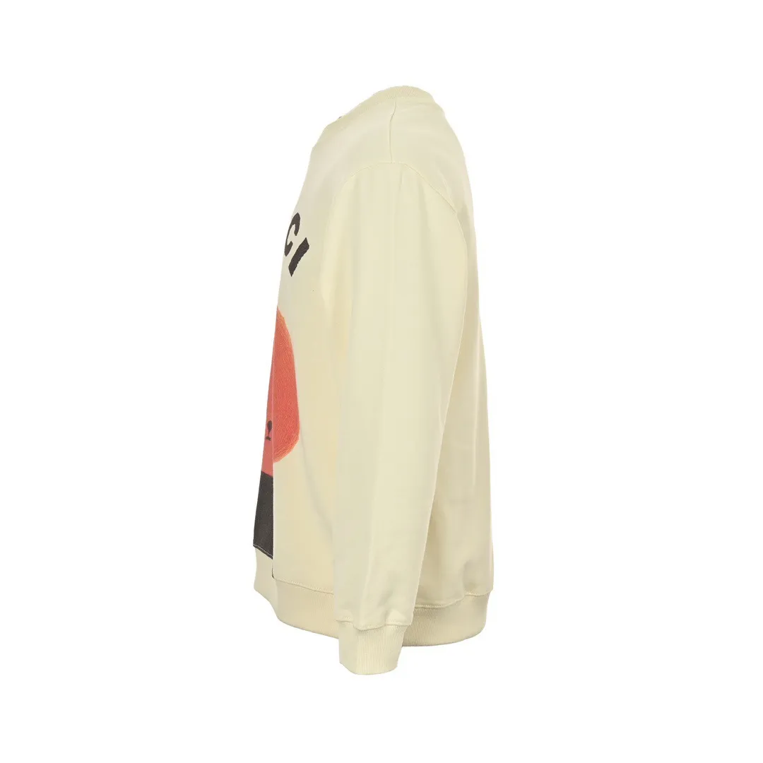 Gucci/Gucci 24Fw Fun Cartoon Series Printed Round Neck Sweatshirt