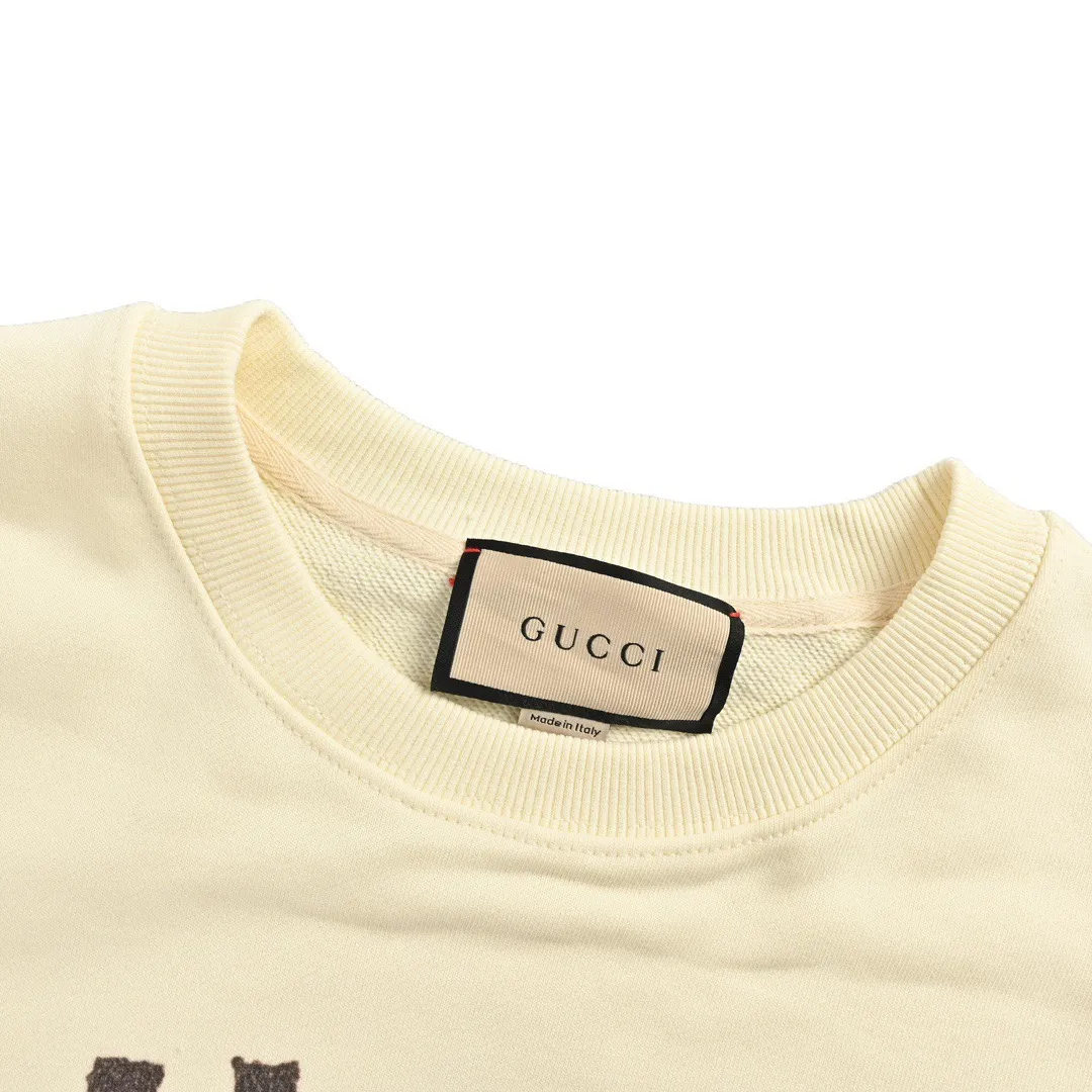 Gucci/Gucci 24Fw Fun Cartoon Series Printed Round Neck Sweatshirt