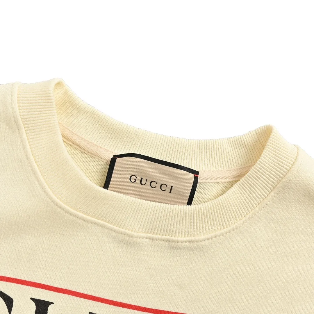 Gucci/Gucci 24Fw fun cartoon print crew neck sweatshirt