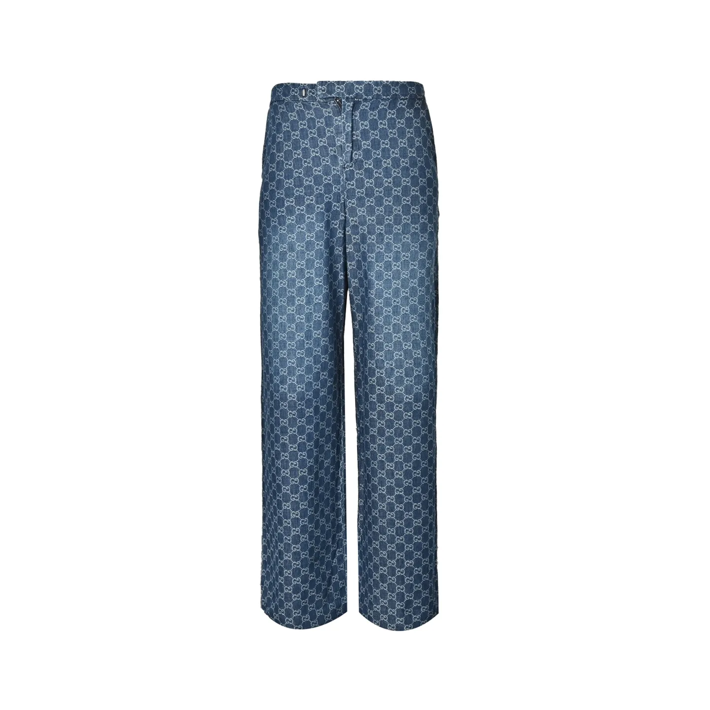 Gucci/Gucci old flower all over printed jacquard trousers
