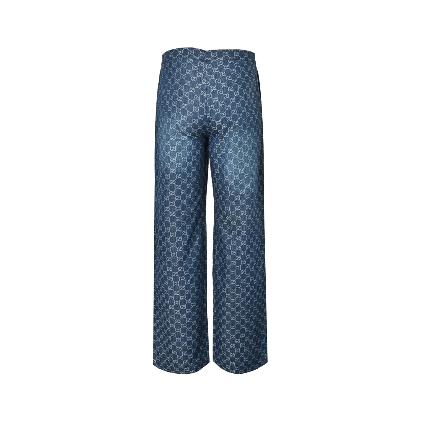 Gucci/Gucci old flower all over printed jacquard trousers