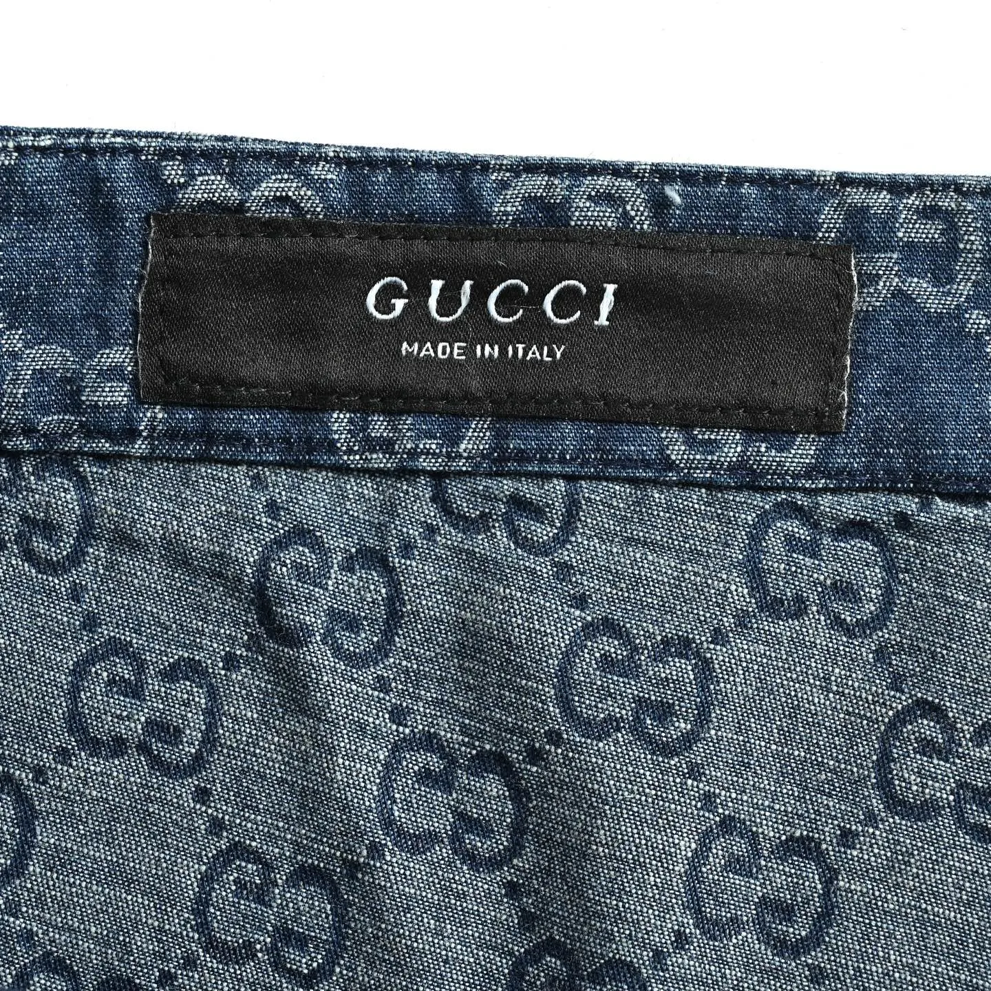 Gucci/Gucci old flower all over printed jacquard trousers
