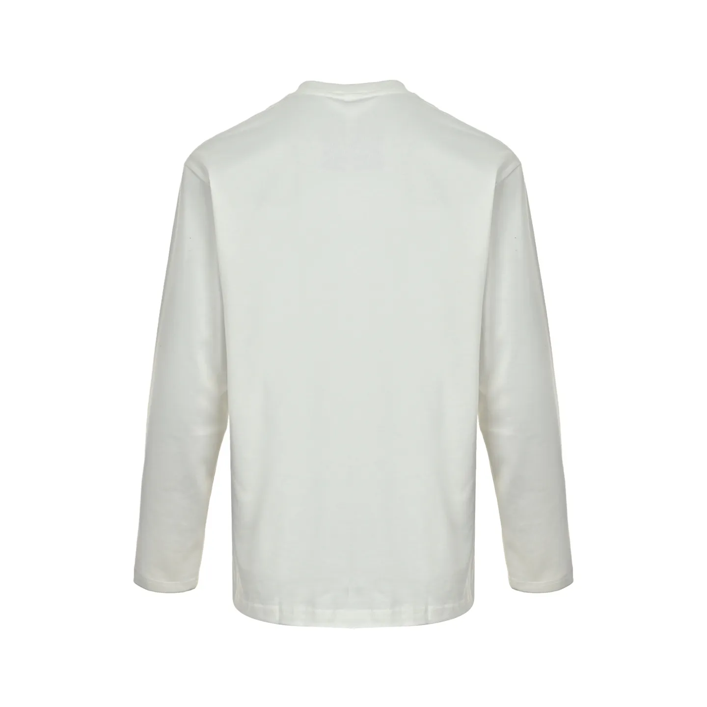 Gucci/Gucci Double G interlocking patch embroidered long-sleeved T-shirt