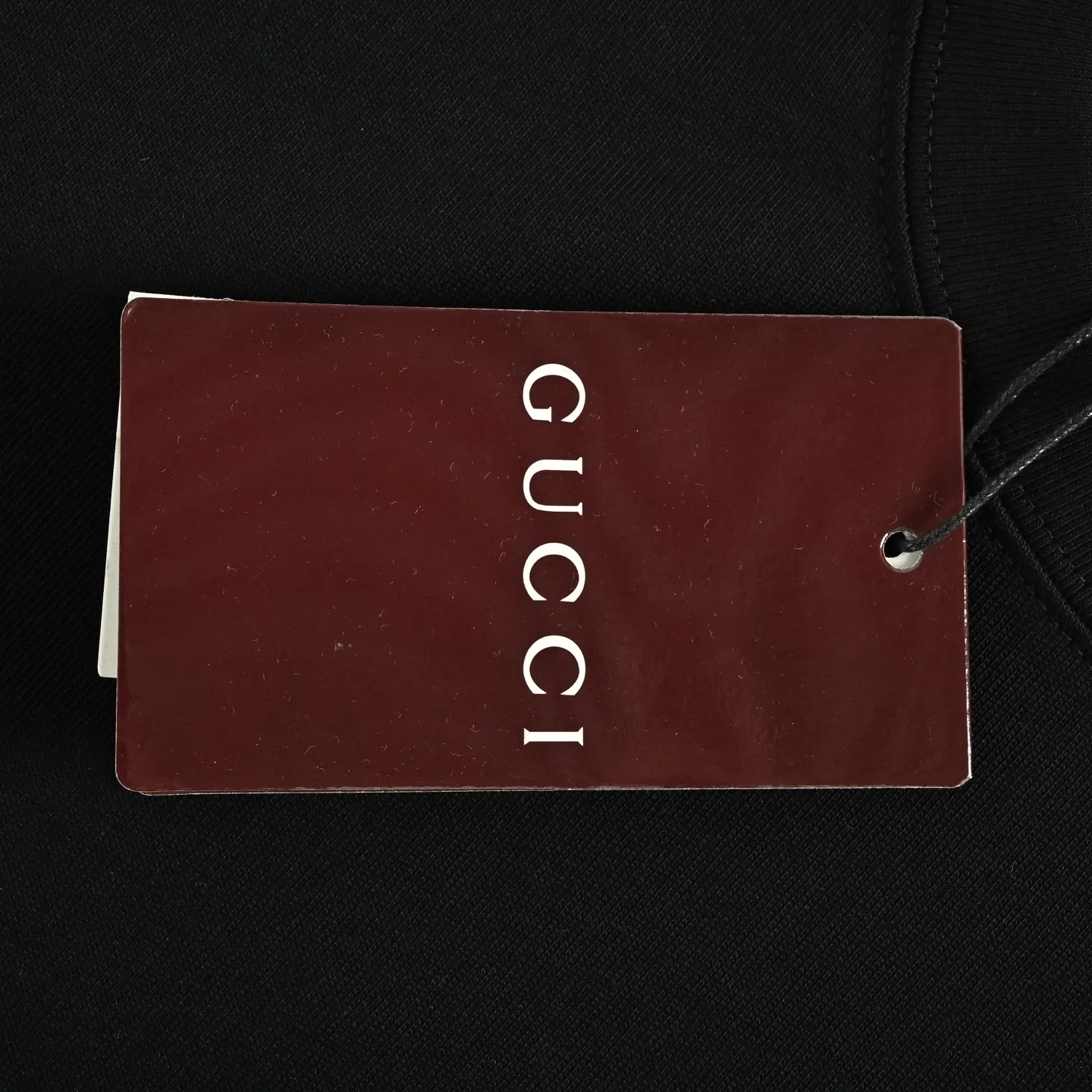Gucci/Gucci Double G interlocking patch embroidered long-sleeved T-shirt
