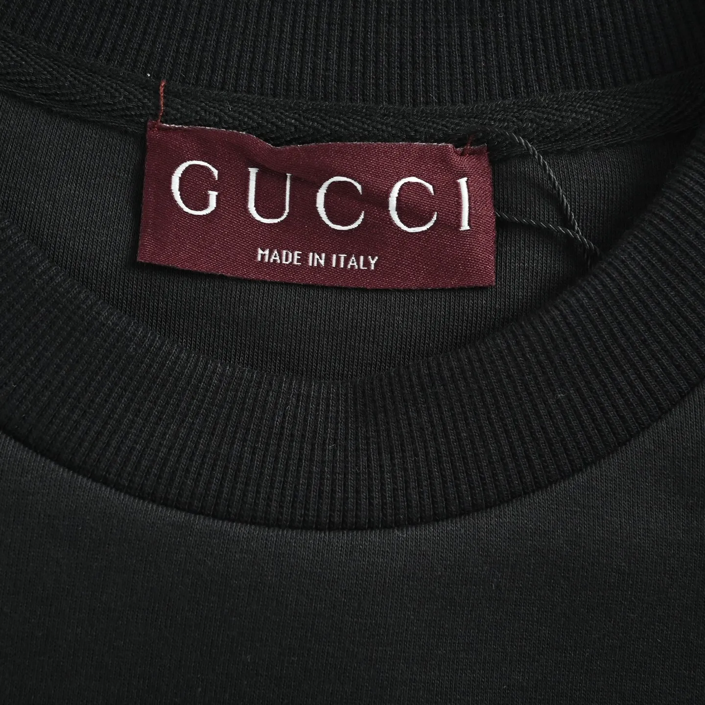 Gucci/Gucci 26Fw double G interlocking letter logo embossed round neck sweatshirt