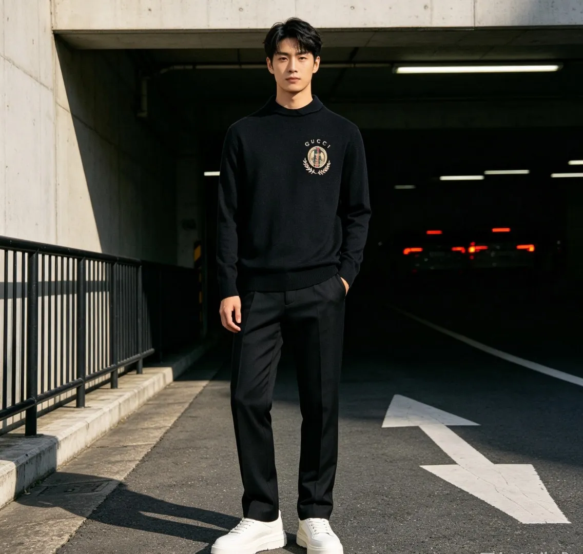 Gucci/Gucci Wheat knight print sweater