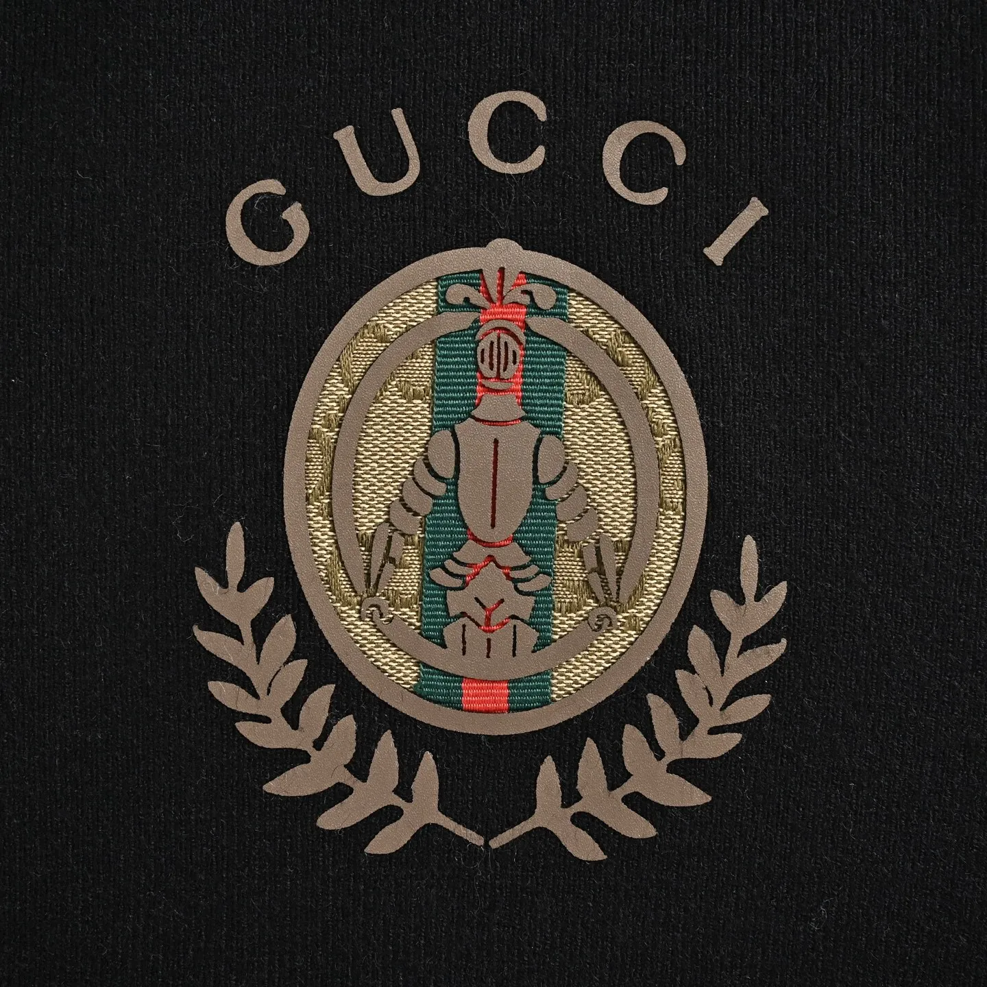 Gucci/Gucci Wheat knight print sweater