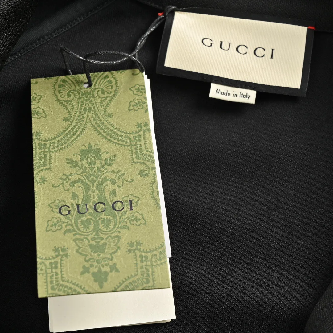 Gucci/Gucci Classic red and green webbing suit jacket