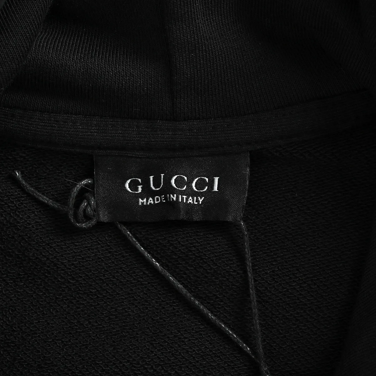 Gucci/Gucci front webbing hooded sweatshirt