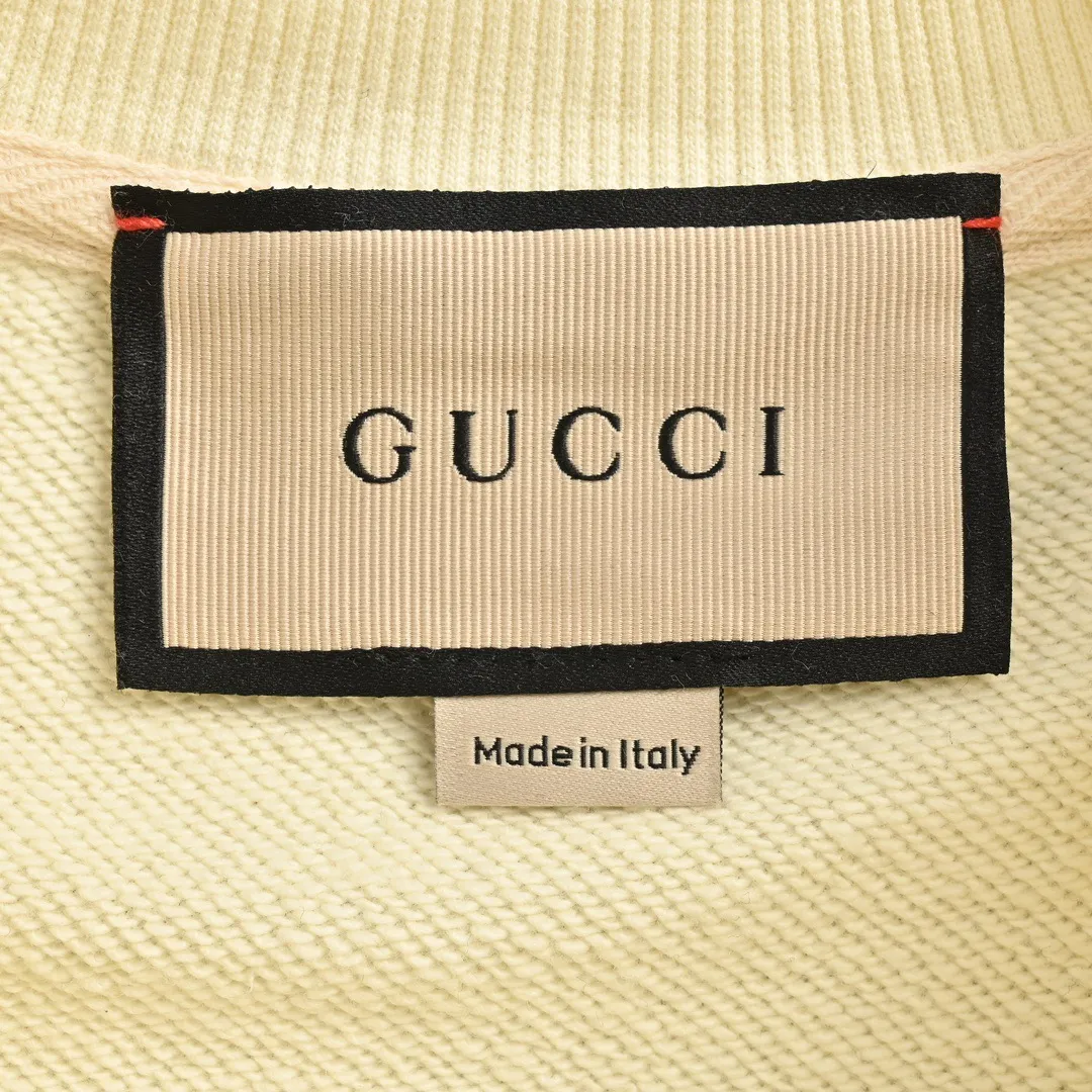 Gucci/Gucci 24Fw fun cartoon print crew neck sweatshirt