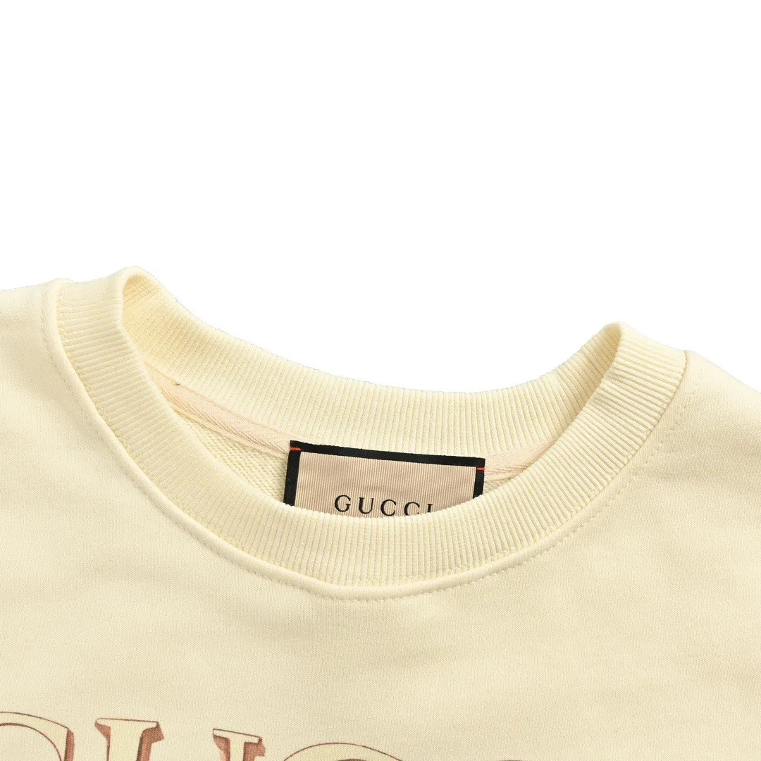 Gucci/Gucci 24Fw fun cartoon print crew neck sweatshirt
