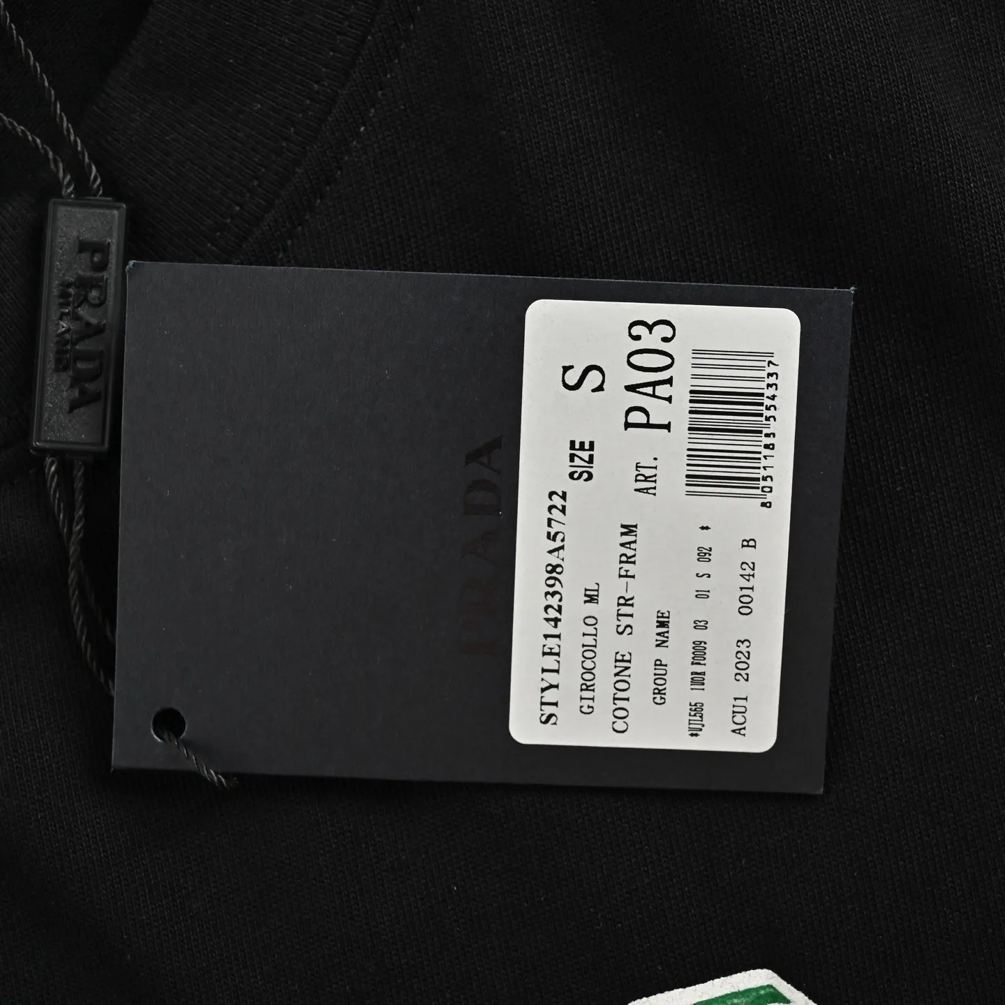 Prada/ 25ss Green logo