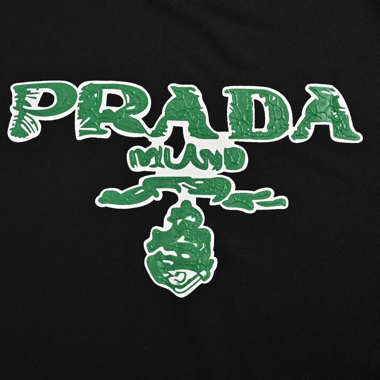 Prada/ 25ss Green logo