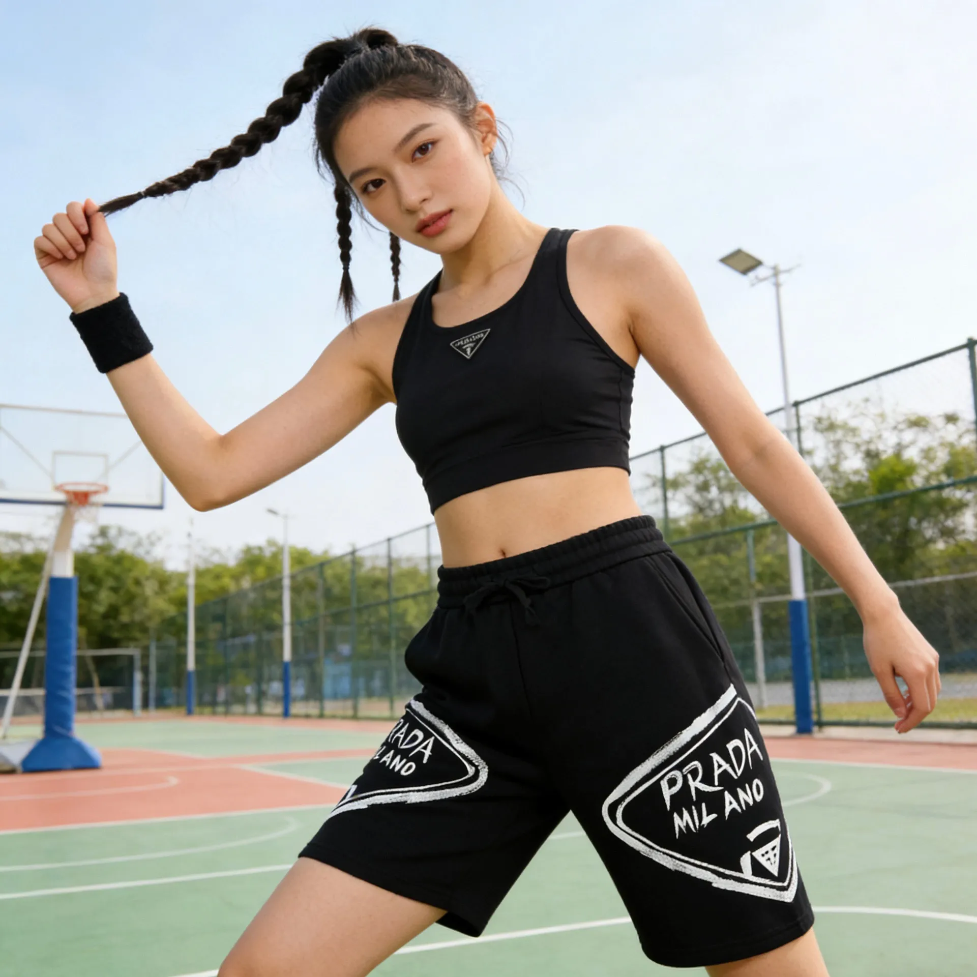 Prada/ logo