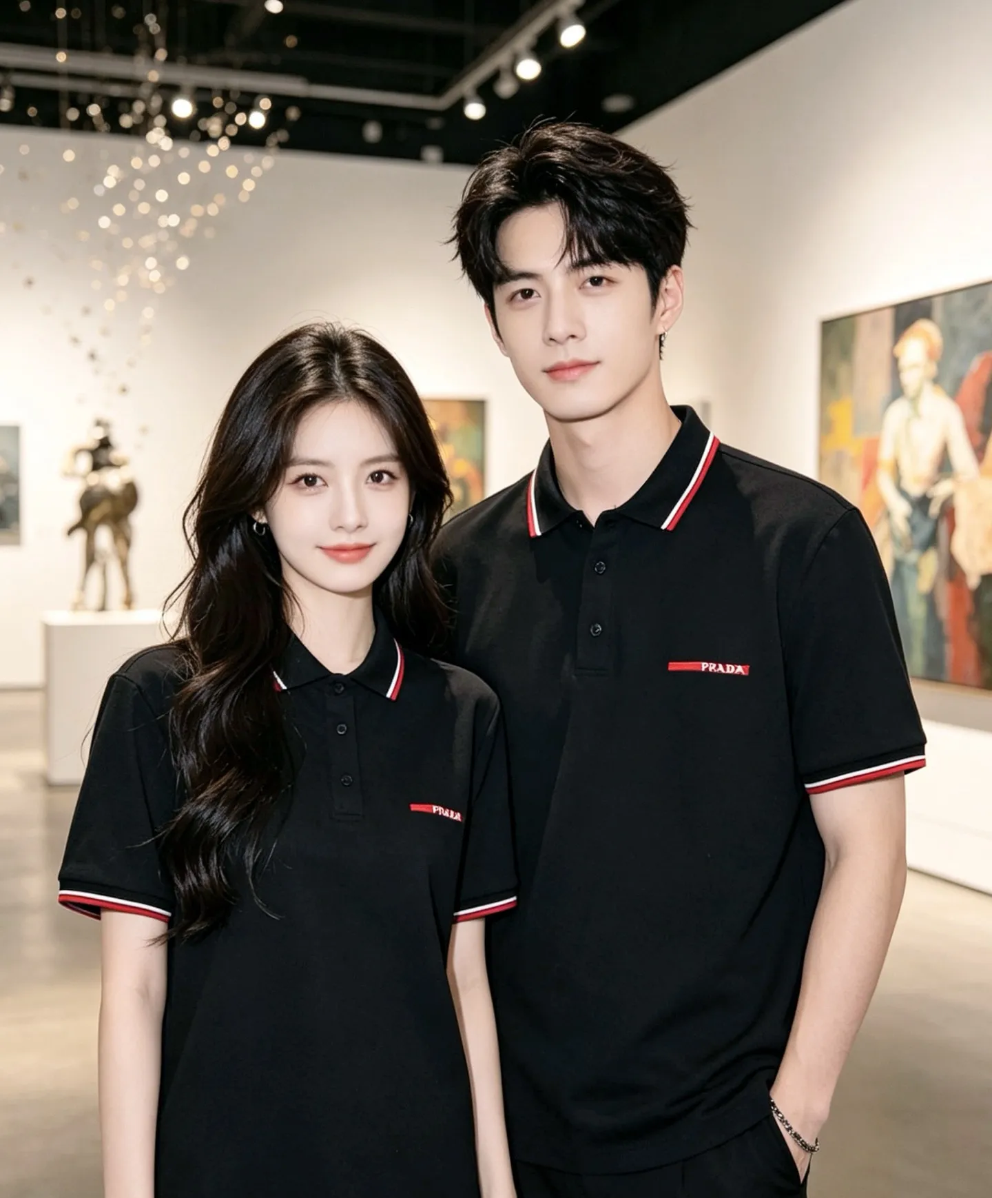 Prada/ Red Polo