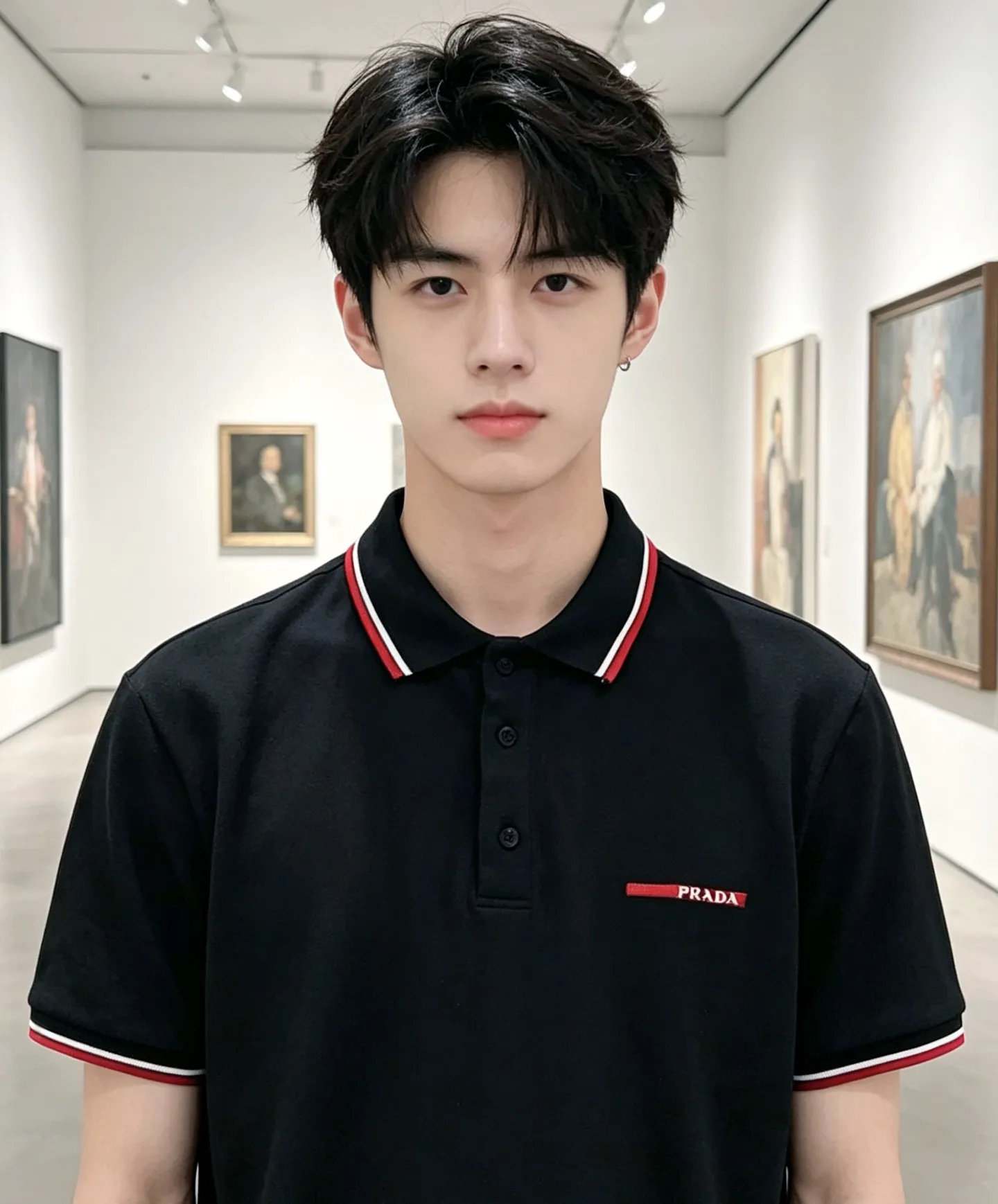 Prada/ Red Polo
