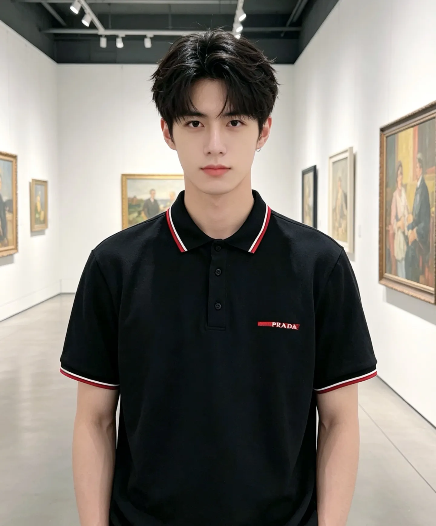 Prada/ Red Polo